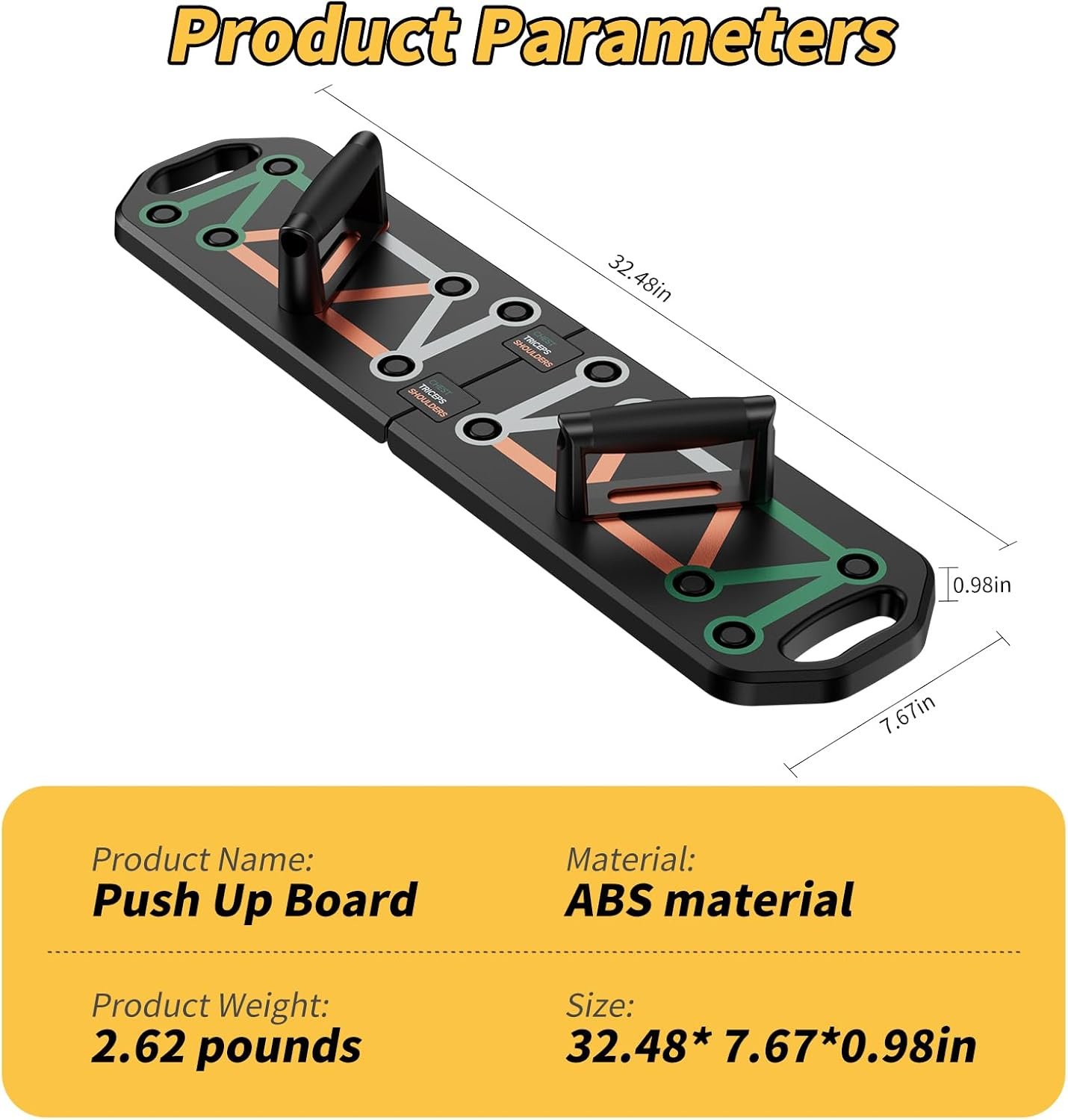 Push Up Board,Portable Multi-Function Foldable 22 in 1 Push Up Bar,Push Up Strength Training Equipment - Image 9