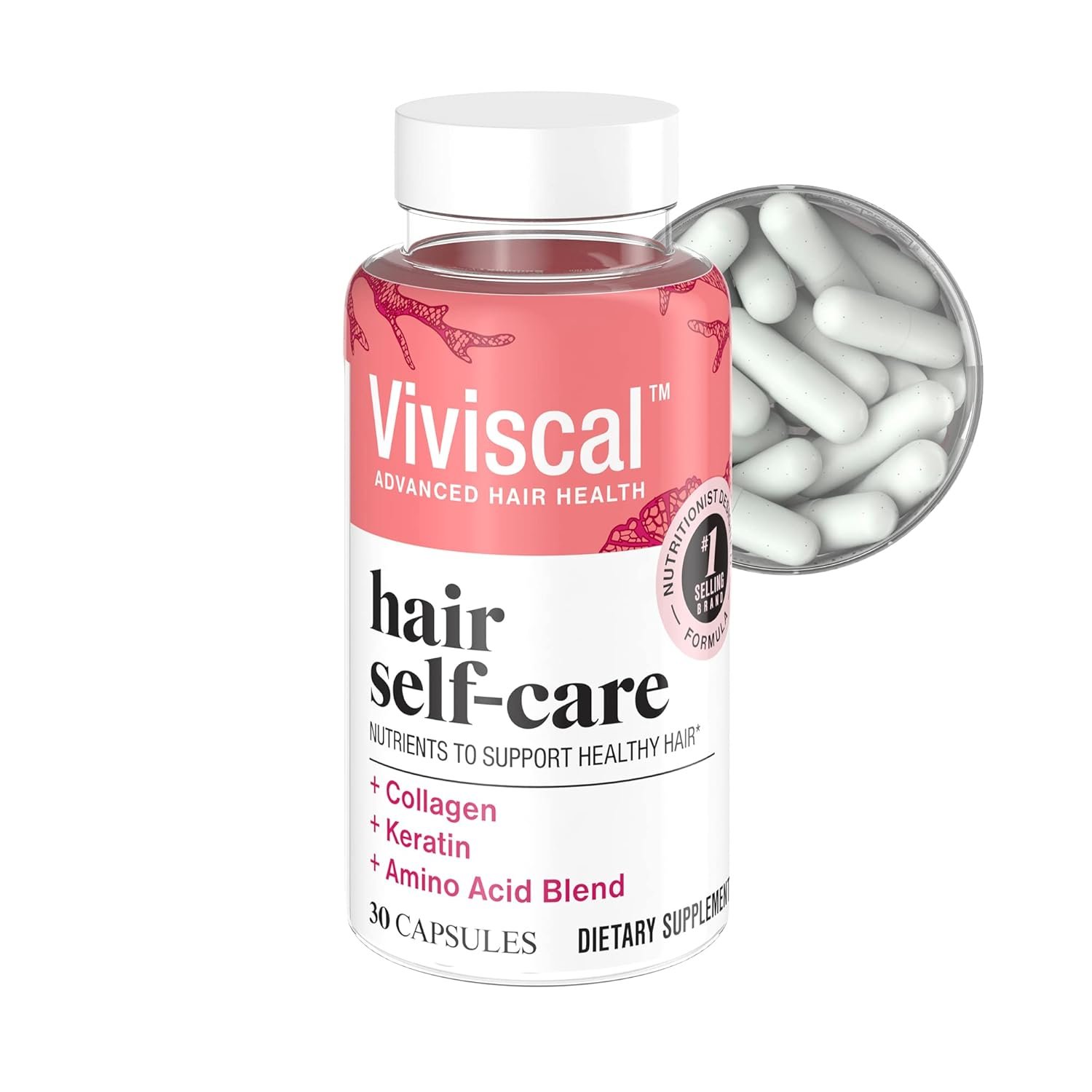 Viviscal Hair Supplement - Nutrient Blend for Fortifying Hair's Natural Beauty and Keratin Formation, 30ct - 1 Month Supply - Image 2