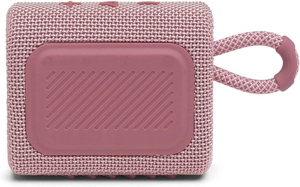 JBL Go 3 Portable Waterproof Wireless IP67 Dustproof Outdoor Bluetooth Speaker (Pink) - Image 5