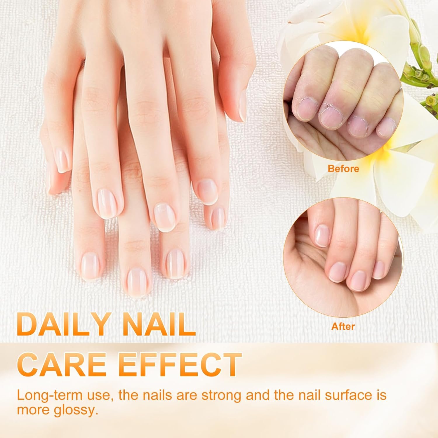 NXJ INFILILA Cuticle Oil Bulk 3.3 Fl Oz, 100Pcs Mini Cuticle Oil for Nails, Hydrating Cuticle Care Product Ttravel Size for Repaired Cuticles Overnight, Cuticle Repair and Nail Care (Milk & Honey) - Image 6