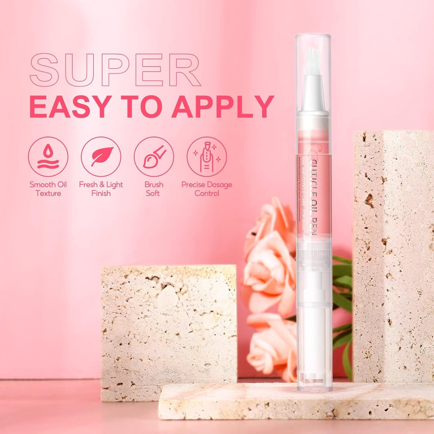 COSCELIA 8pcs Cuticle Oil for Nails Cuticle Oil Pen Bulk for Nail Care Gel Polish Softener and Strengthener Natural Moist Gel Nail Nourishment Treatment Manicure Tools DIY Gifts for Women - Image 5