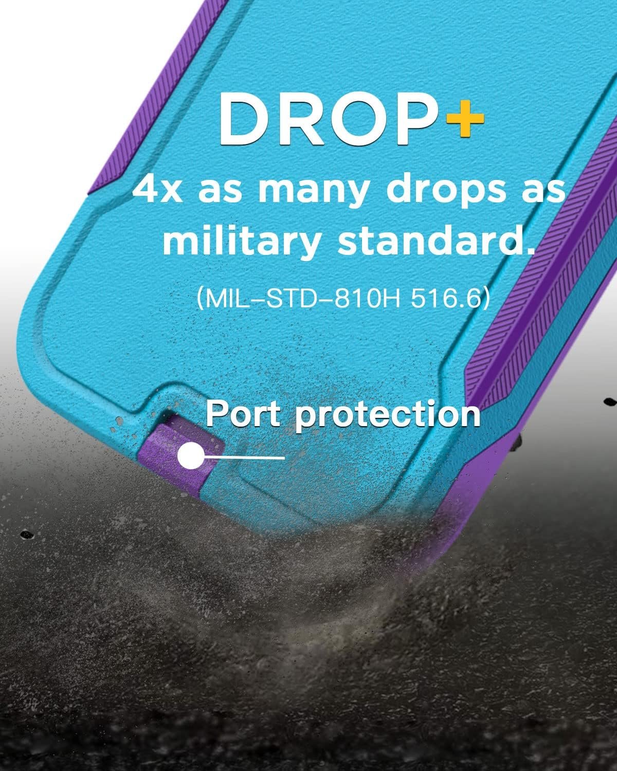 AICase for iPhone 12/iPhone 12 Pro Case with Glass Screen Protector,Heavy Duty Drop Protection Full Body Rugged Shockproof Military Protective Tough Durable Cover for iPhone 12/iPhone 12 Pro 6.1"_3 - Image 7