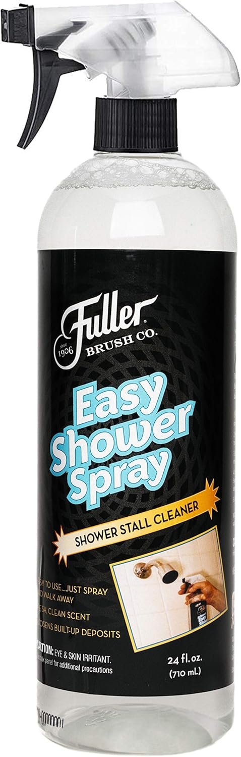Fuller Brush Easy Shower Spray - No Scrub Shower Cleaner - Multi Surface Formula Keeps Surfaces Clean From Dirt, Soap Scum and Hard Water Stain Build Up Perfect for Shower Floors Walls (Pack of 1) - Image 2