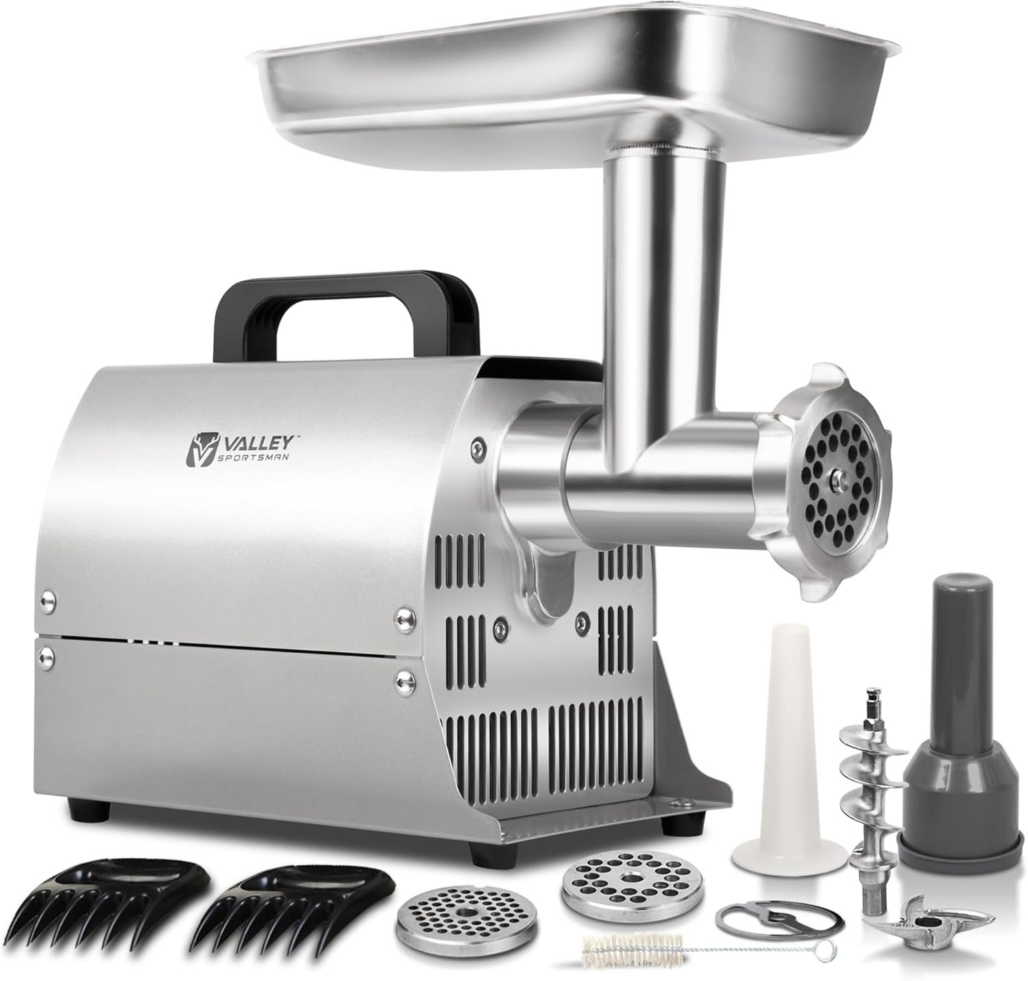 #8 Electric Meat Grinder, 0.4 HP 300W, Copper Motor, Heavy Duty Stainless Steel Industrial Meat Grinder, Ideal for Commercial and Regular Use - Image 2