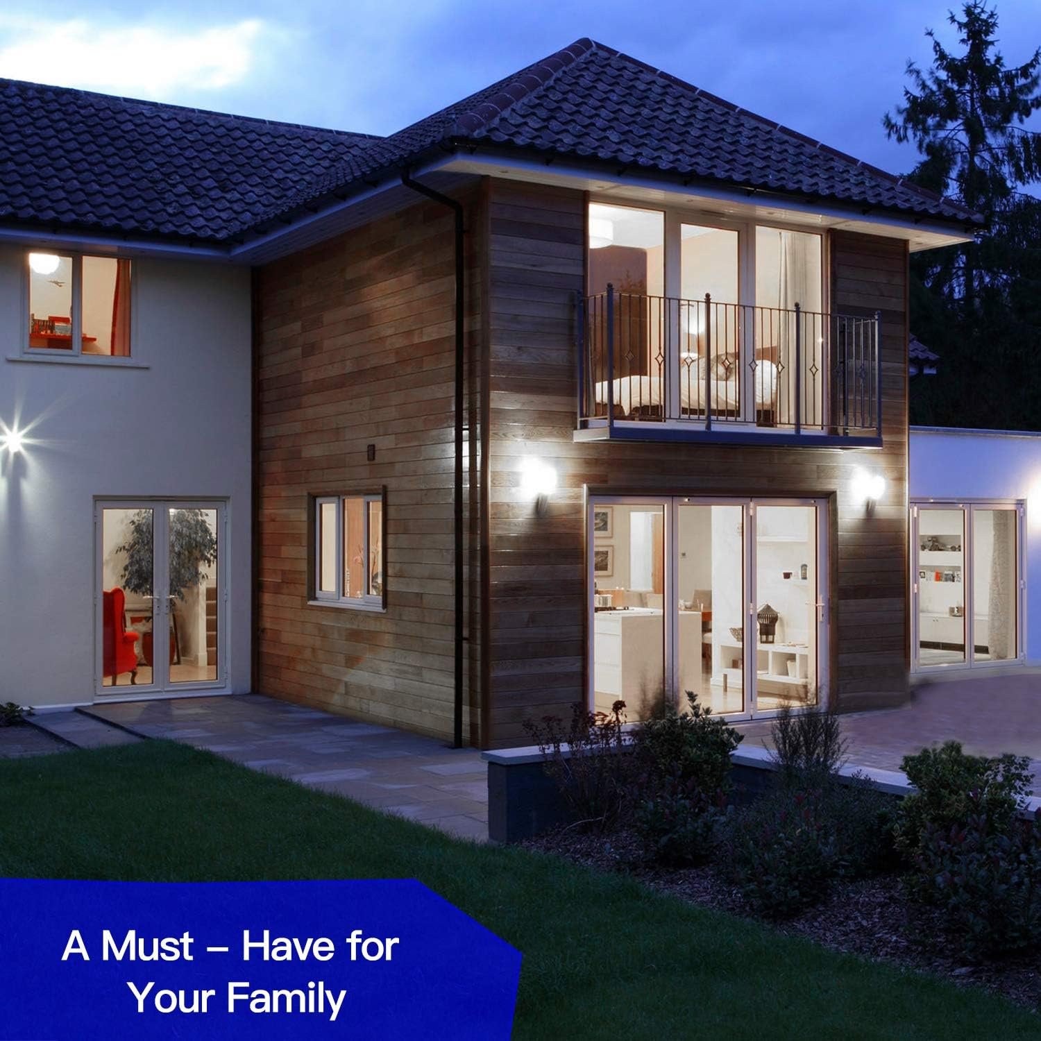 SHINE HAI Dusk to Dawn Light Sensor Bulbs, A19 12W(100 Watt Equivalent) LED Light Bulbs, 1200 LM, E26 Base, Daylight White 5000K Outdoor Bulbs for Porch, 4-Pack - Image 7