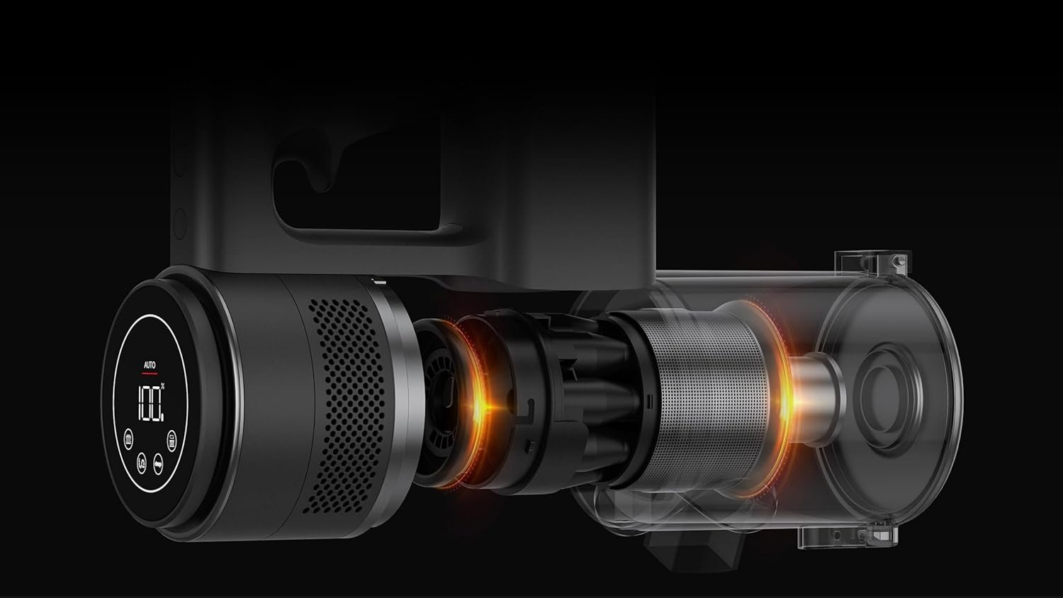 Aspira Pro Cordless Home & Car Vacuum Cleaner | Hand Held Vacuum Cleaner with Base Stand - Rechargeable & LED Indicator Light – Portable Cleaning - Car Home Pet Office, Gray - Image 6