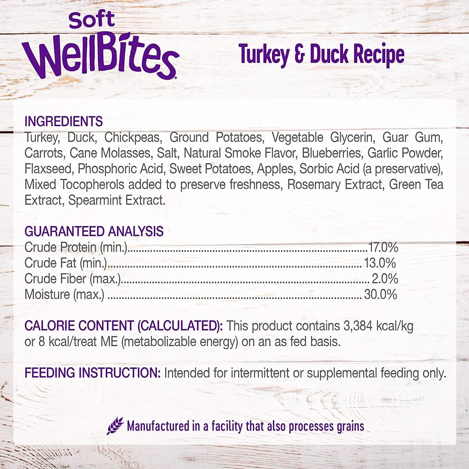 Wellness-Wellbites Natural Grain Free Soft Dog Treats, 4 Flavor ( Beef & Turkey , Chicken & Venison , Chicken & Lamp, Turkey & Duck) 6 oz - Image 6