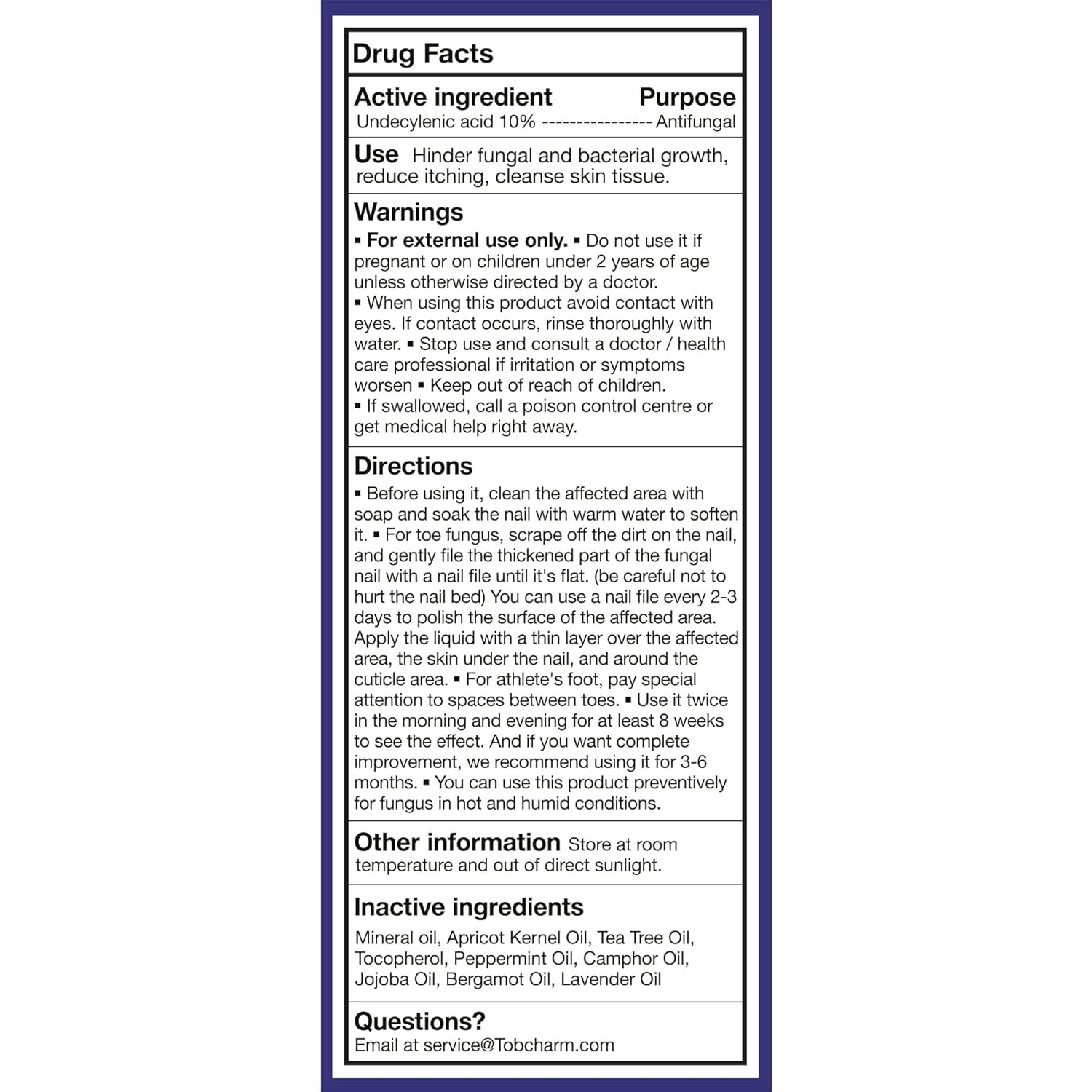 Toenail Fungus Treatment Extra Strength, Nail Fungus Treatment for Toenail, Fungus Nail Treatment, Nail Fungus Treatment for Fingernails (1oz) - Image 8