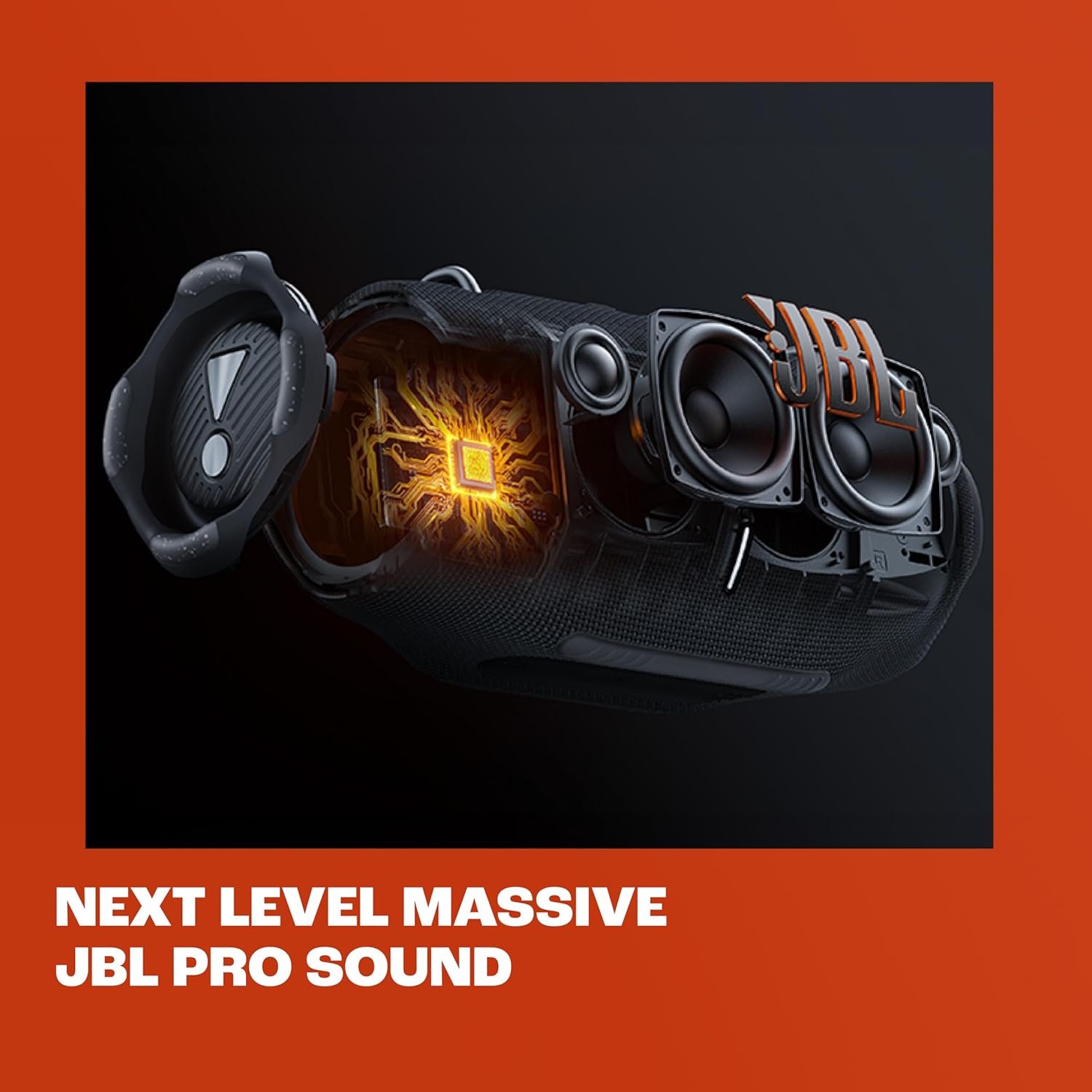 JBL Xtreme 4 - Portable Bluetooth Speaker, Powerful Sound and Deep Bass, IP67 Waterproof, 24 Hours of Playtime, Powerbank, PartyBoost for Multi-Speaker Pairing (Black) - Image 6