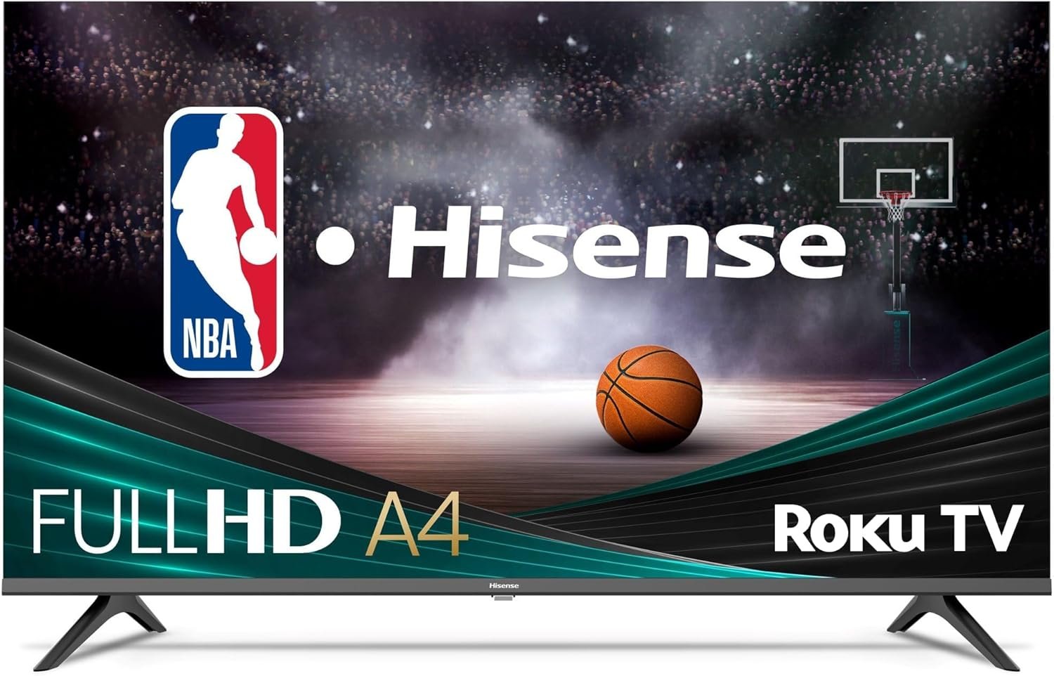 Hisense 40-Inch Class A4 Series FHD 1080p Smart Roku TV with Alexa Compatibility (40A4NR, 2024 Model) - Dolby Audio, Slim Bezel Design, Google Assistant - Image 2