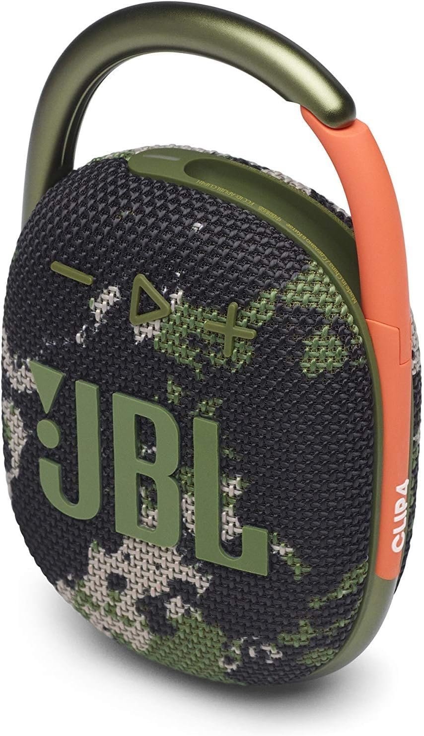 JBL Clip 4 Portable Bluetooth Speaker Bundle with Deluxe CCI Protective Carrying Pouch (Squad) - Image 4