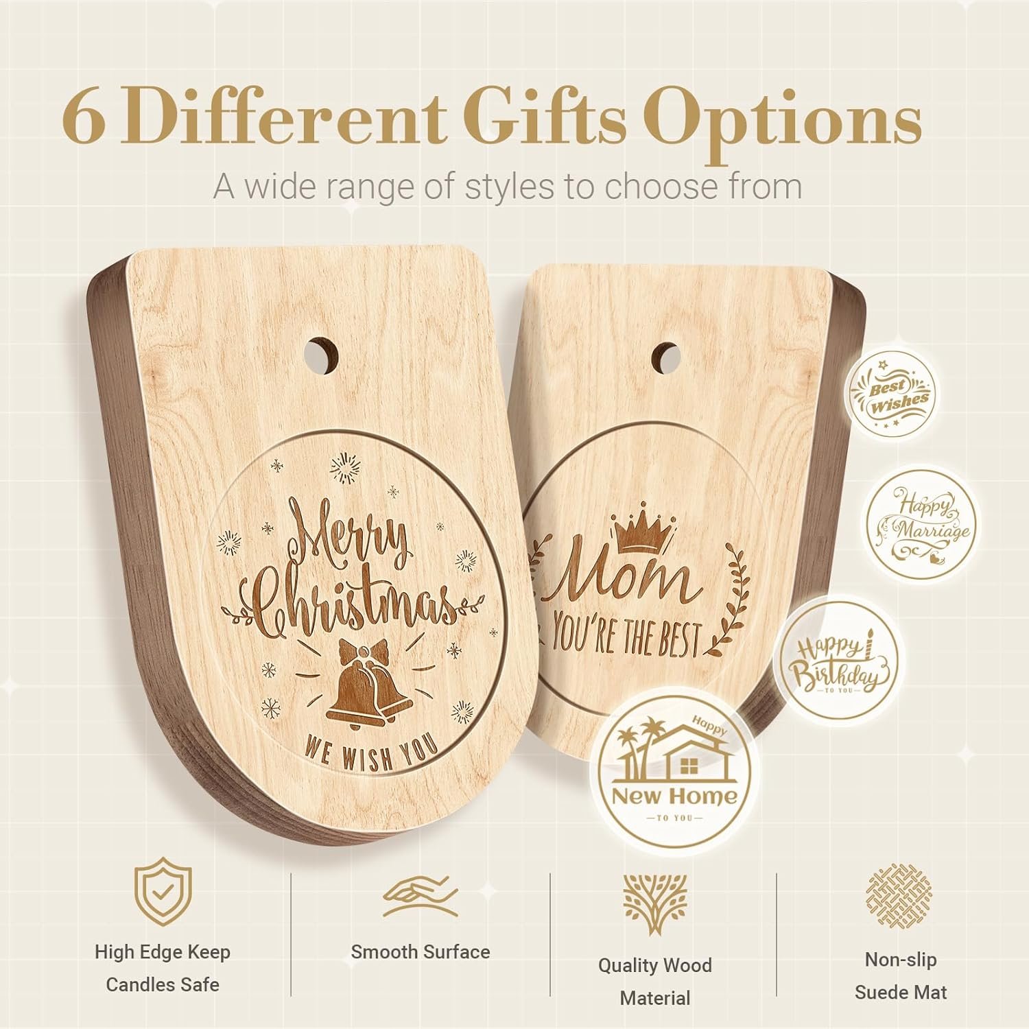 Candle Warmer Lamp, Electric Candle Lamp Warmer, Gifts for Mom, House Warming Gifts New Home Bedroom Decor Dimmable Wax Melt Warmer for Scented Wax with 2 Bulbs, Jar Candles - Image 9