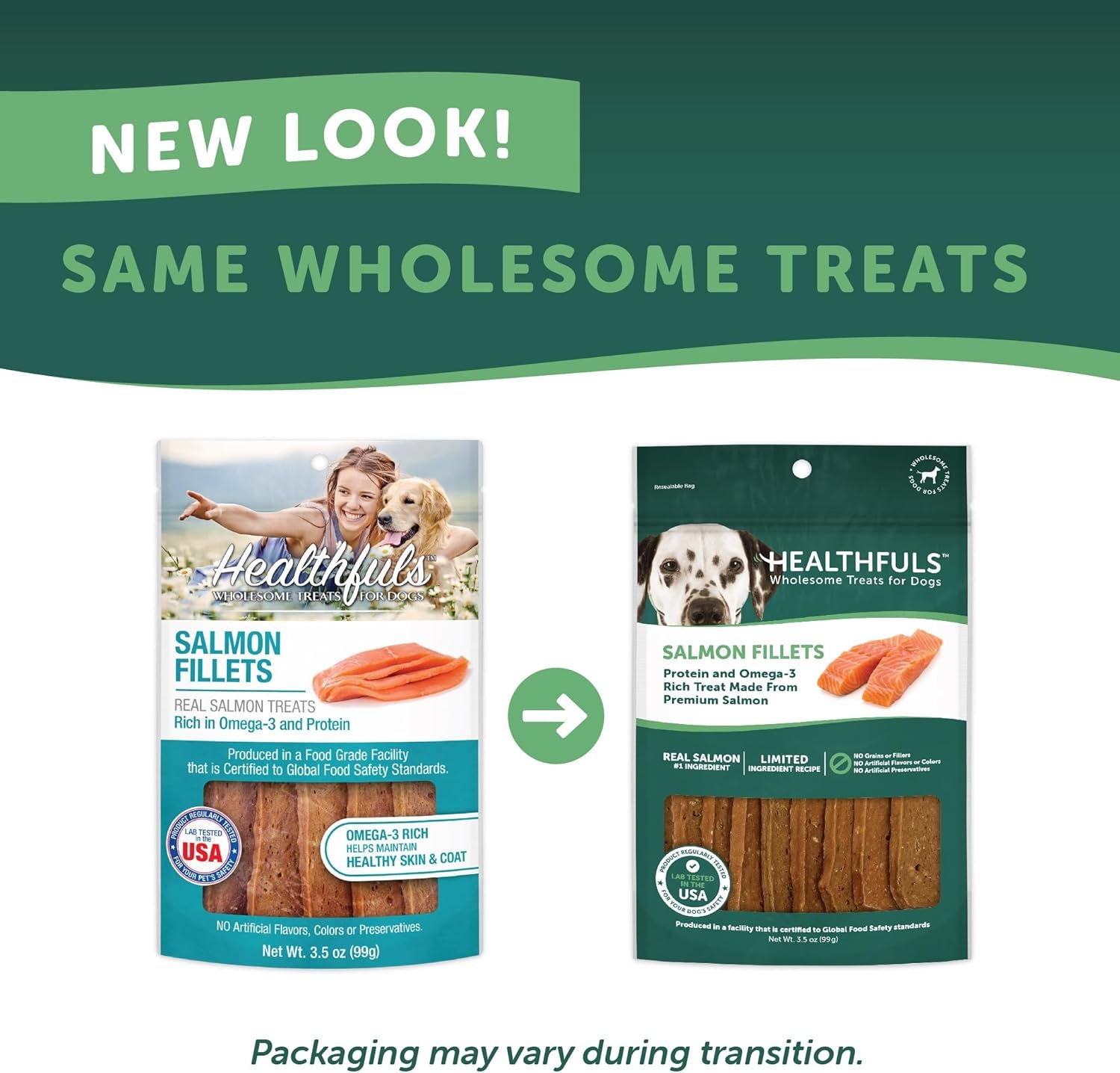 Salmon Fillet Dog Treats, 3.5oz - Image 4