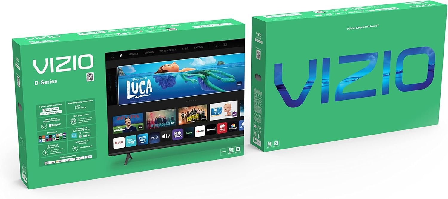 VIZIO 24-inch D-Series FHD LED Smart TV w/Bluetooth Headphone Capable, AMD FreeSync & Alexa Compatibility, D24fM-K01, 2023 Model - Image 17