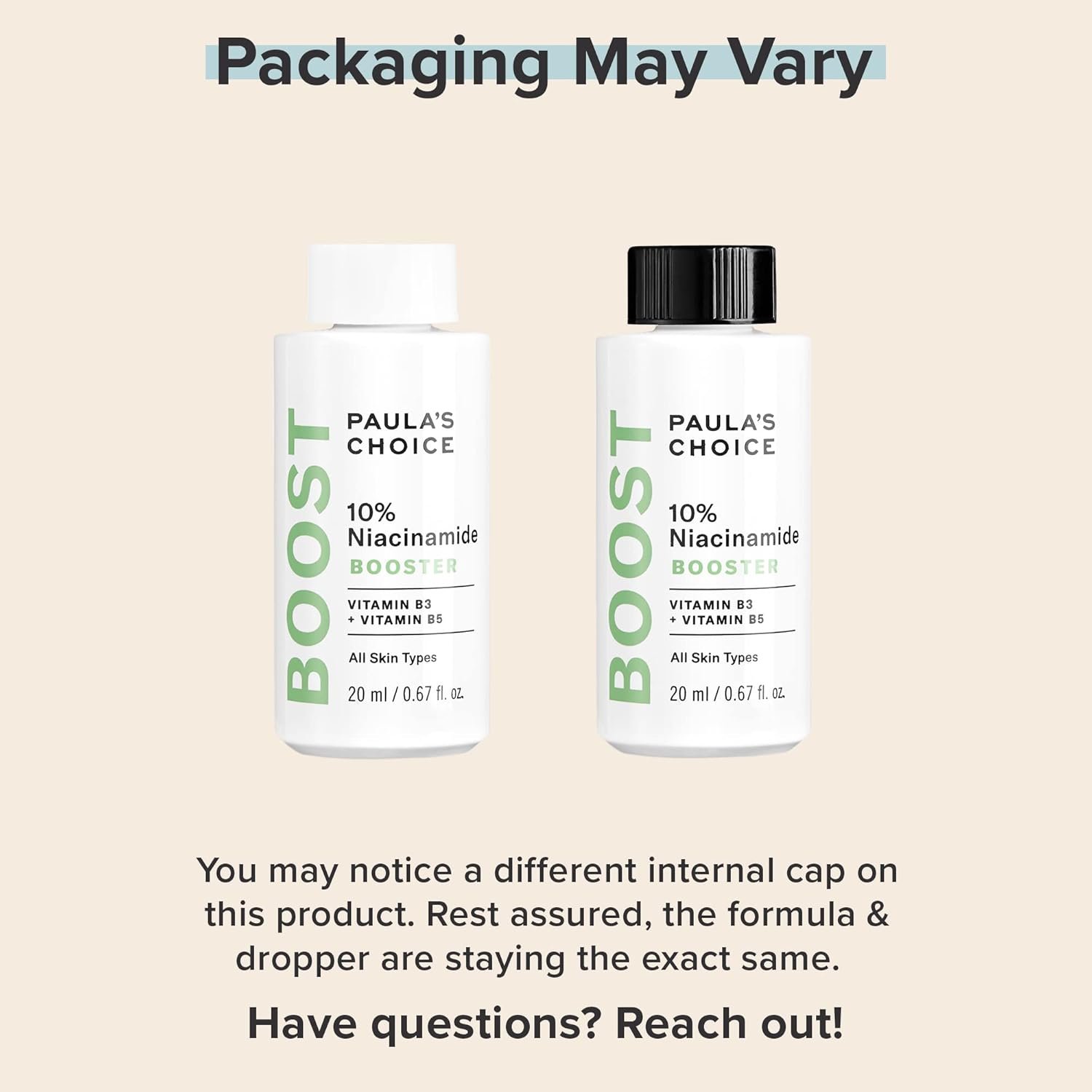 Paula's Choice BOOST 10% Niacinamide Booster, Vitamin B3, Vitamin C & Licorice Extract Serum, Pore Minimizer, 0.67 Ounce - Image 4