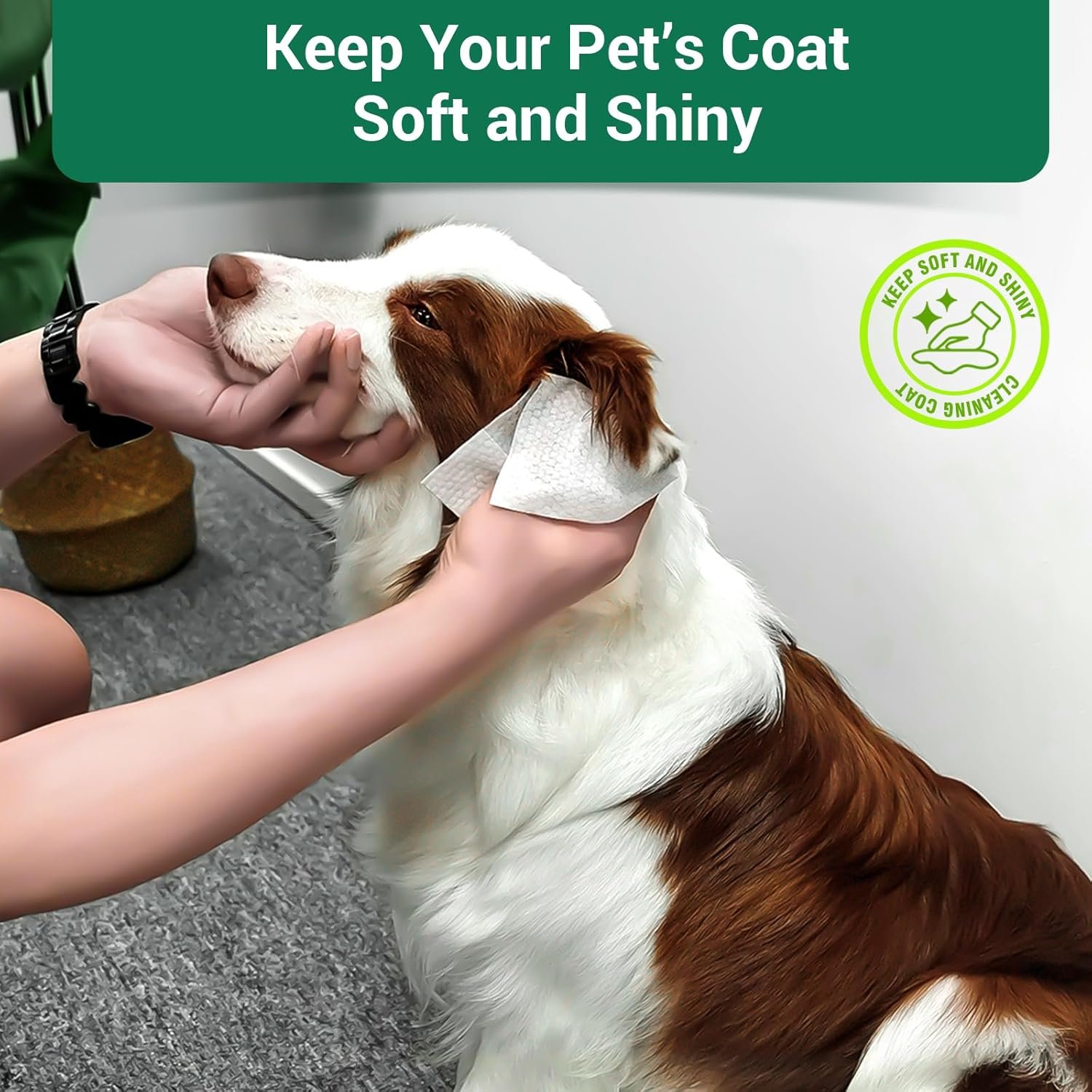 400 Unscented Dog Wipes for Paws and Butt Large Thick Puppy Wipes for Dogs Face and Body Dog Wipes Cleaning Deodorizing Cat Wipes Cleaning Fur and Butt Big Doggie Wipes Doggy Wipes Bum Dog Ear Wipes - Image 5