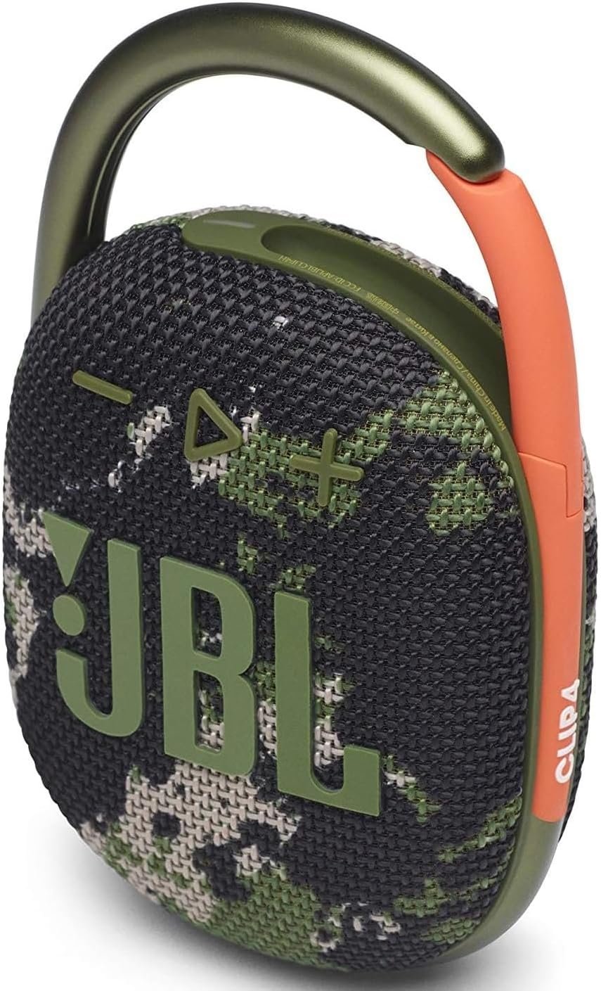 JBL Clip 4 Portable Bluetooth Speaker Bundle with Deluxe CCI Protective Carrying Pouch (Squad) - Image 9