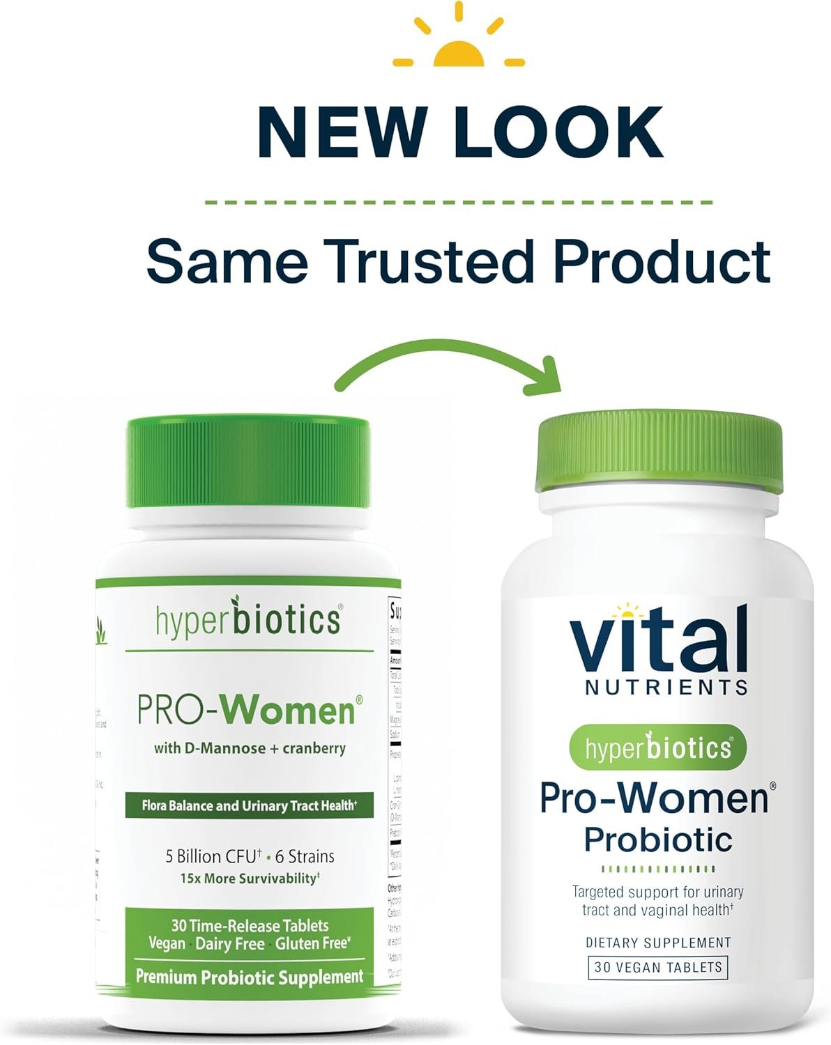 Hyperbiotics Vital Nutrients Pro-Women Probiotic | Vaginal Probiotic | Oral Probiotic for Vaginal and Urinary Tract Health | Shelf Stable | Vegan | Non-GMO | Gluten, Dairy, Soy Free | 30 Tablets - Image 4
