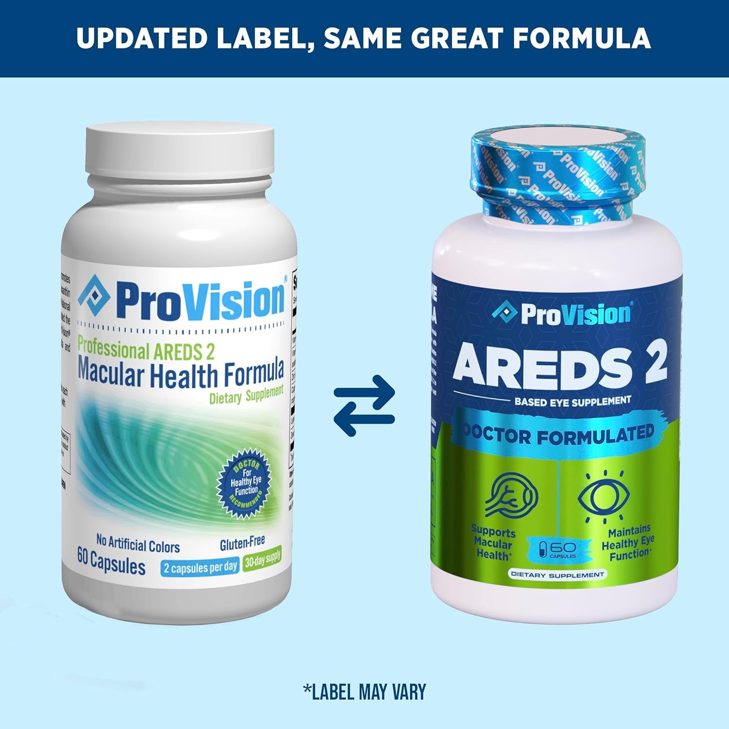 Provision AREDS 2 Eye Vitamins - Enhance Vision Supplements - Lutein Zeaxanthin Vision Complex - 60 Eye Supplement Capsules - Image 6