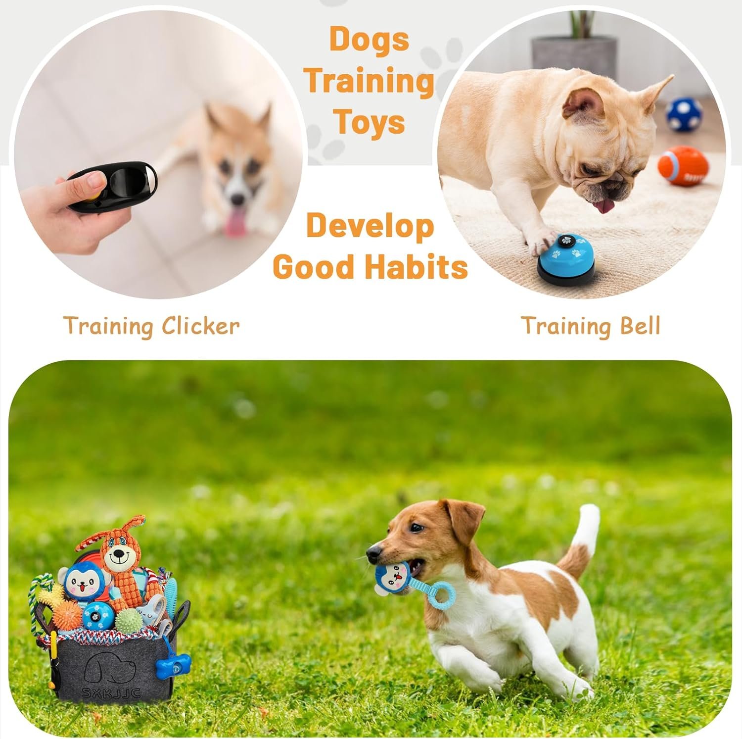 20PCS Puppy Teething Toys, Dog Squeaky Toys, Rope Toys, Interactive Dog Toys to Keep Them Busy, Chew Toys for Puppies, Pet Toys for Small Dogs, Dog Toy Basket Full of Fun - Image 7