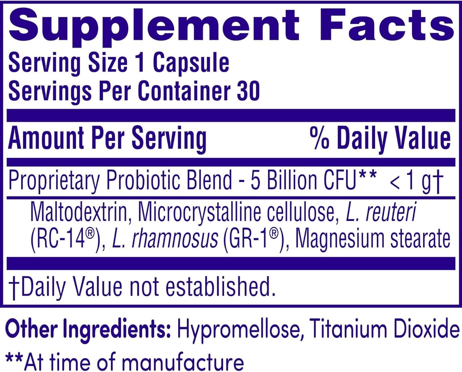 Rephresh Pro-B Probiotic Supplement for Women, 30 Oral Capsules - Image 8