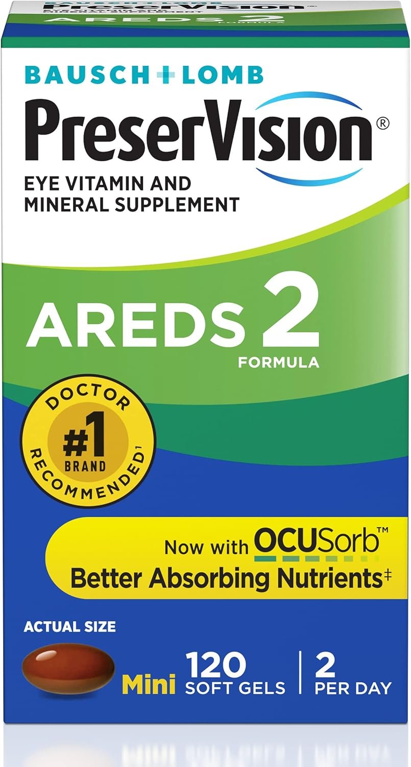 Preservision AREDS 2 Formula, 120 Soft Gels (Pack of 12) - Image 2
