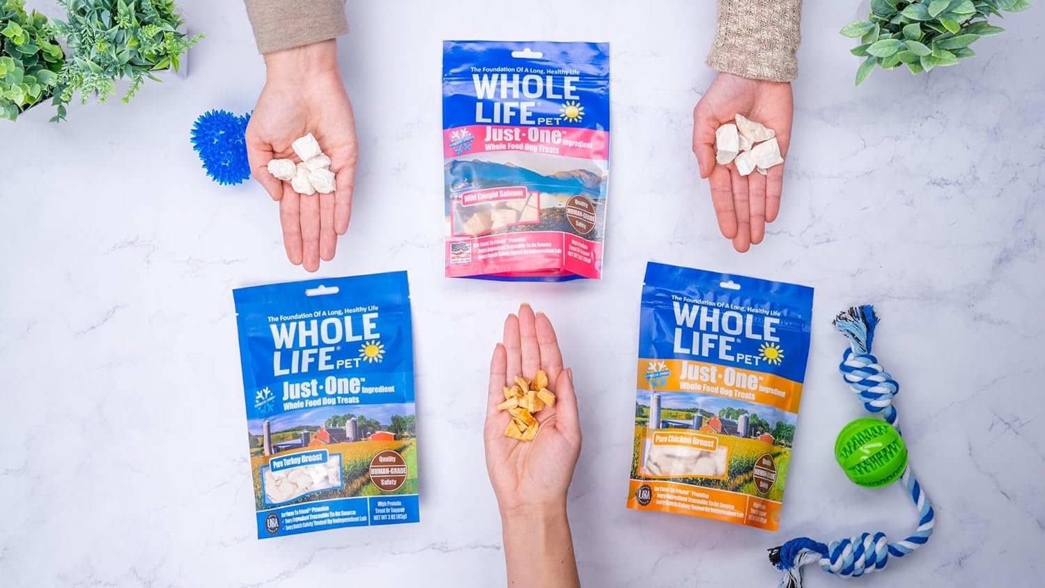 Whole Life Pet Just One Chicken - Dog Treat Or Topper - Human Grade, Freeze Dried, One Ingredient - Protein Rich, Grain Free, Made in The USA - Image 7