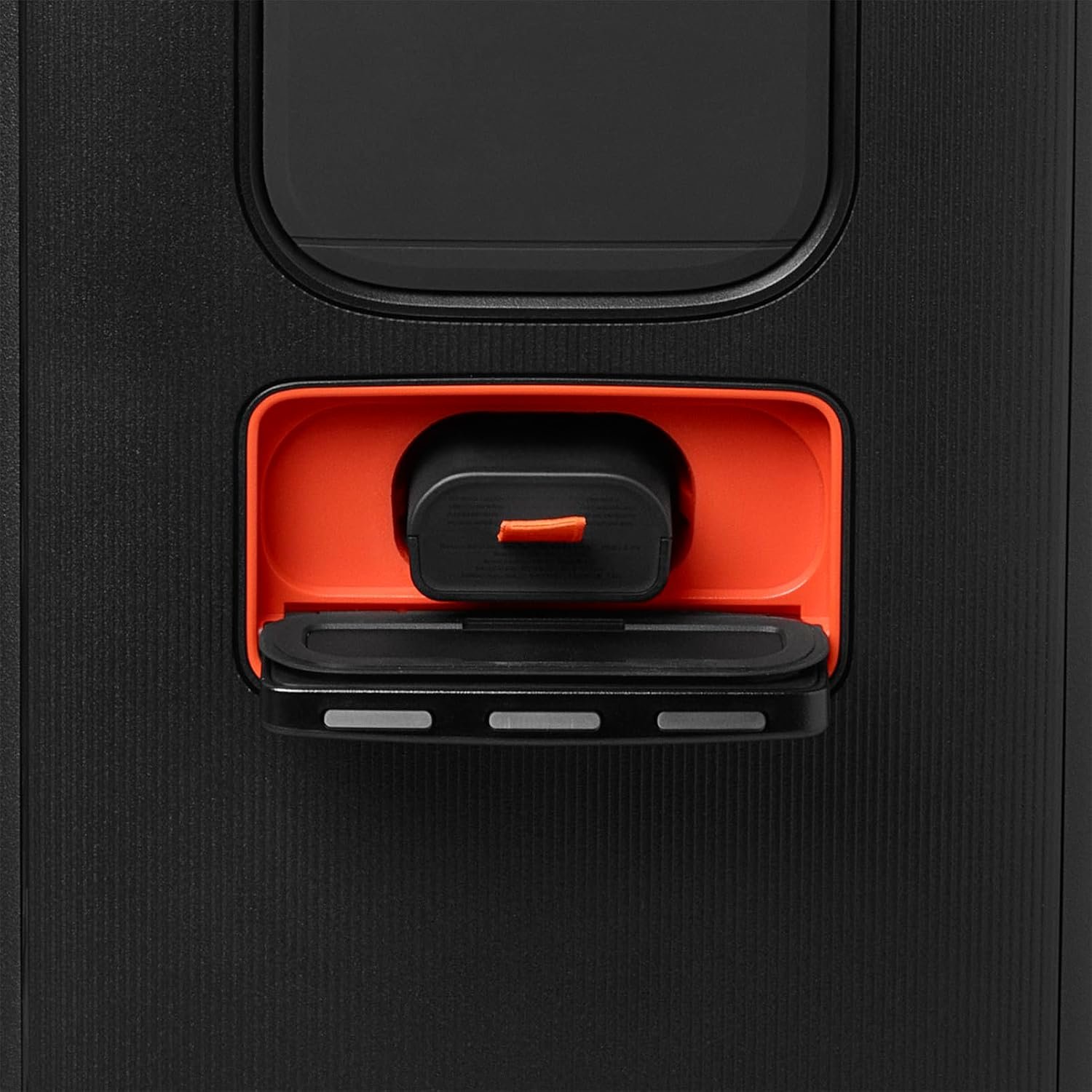 JBL PartyBox Club 120 - Portable Party Speaker with Foldable Handle, Powerful JBL Pro Sound, Futuristic lightshow, Up to 12 Hours of Play time, Splash Proof, Dual Mic & Guitar Inputs (Black) - Image 9