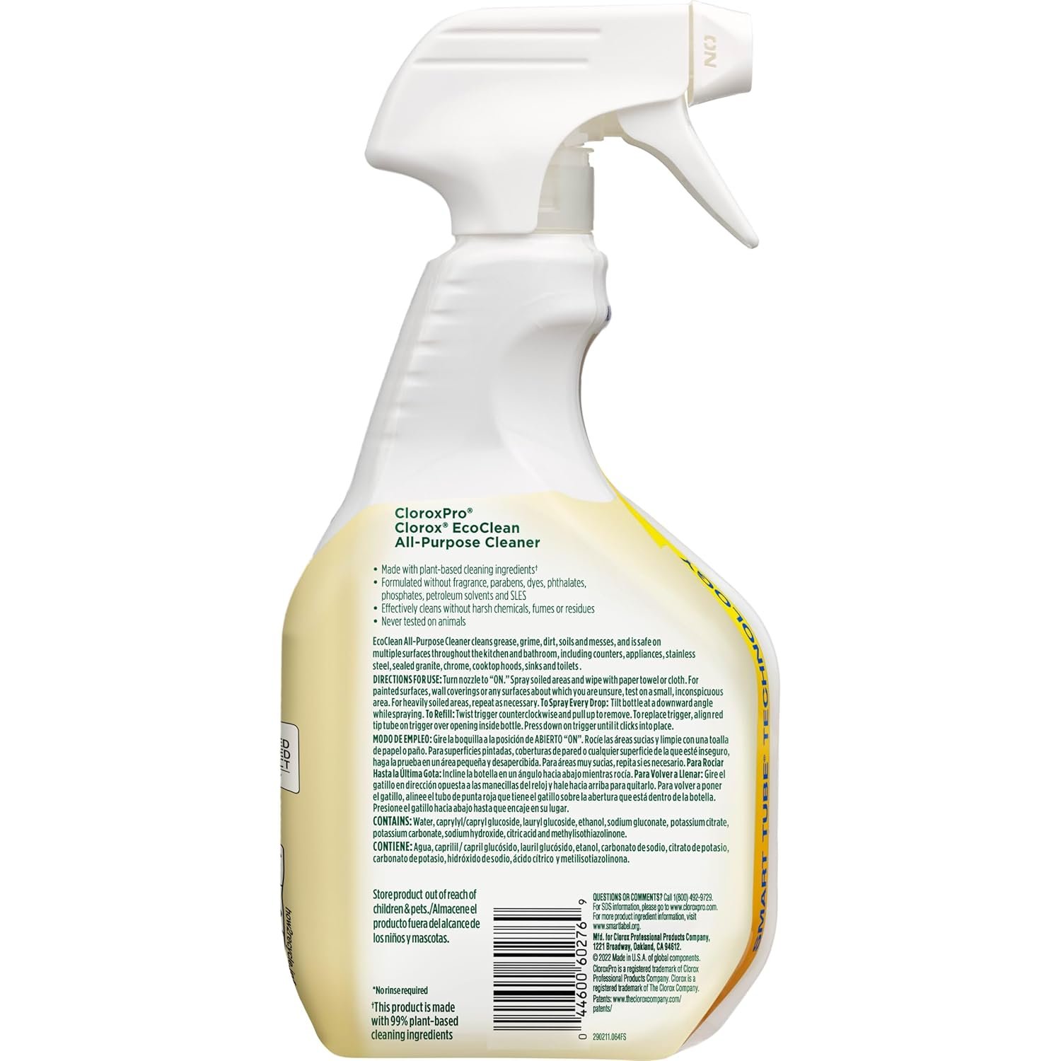 CloroxPro Clorox EcoClean All-Purpose Cleaner Spray Bottle, 32 Fluid Ounces, Pack of 9 - Image 13