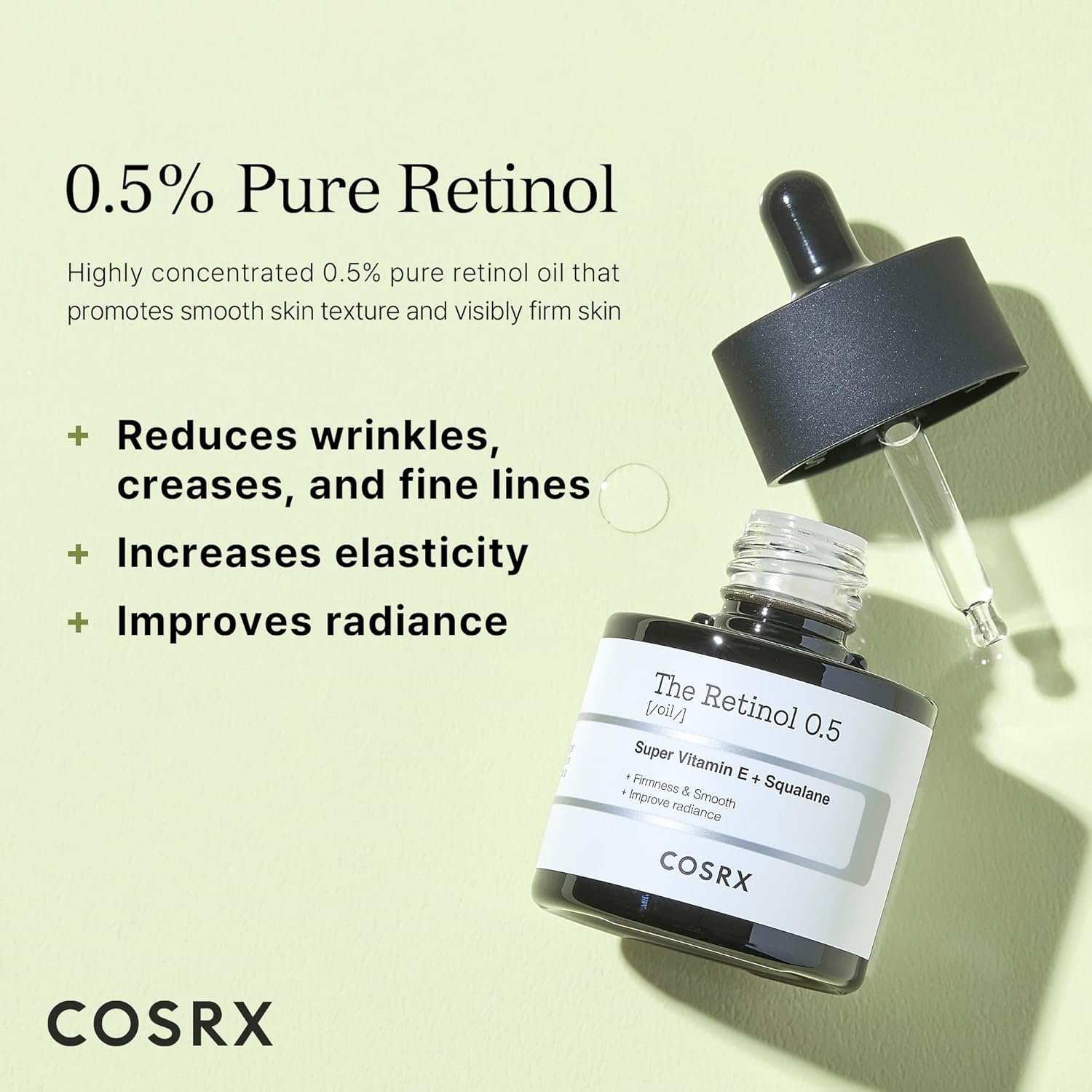 COSRX Skin Cycling Routine - Snail Mucin 96% Essence + Retinol 0.5 Oil, Recovery Set for Face and Neck, Fine Lines Spot Treatment, Repair Oil for Face - Image 6