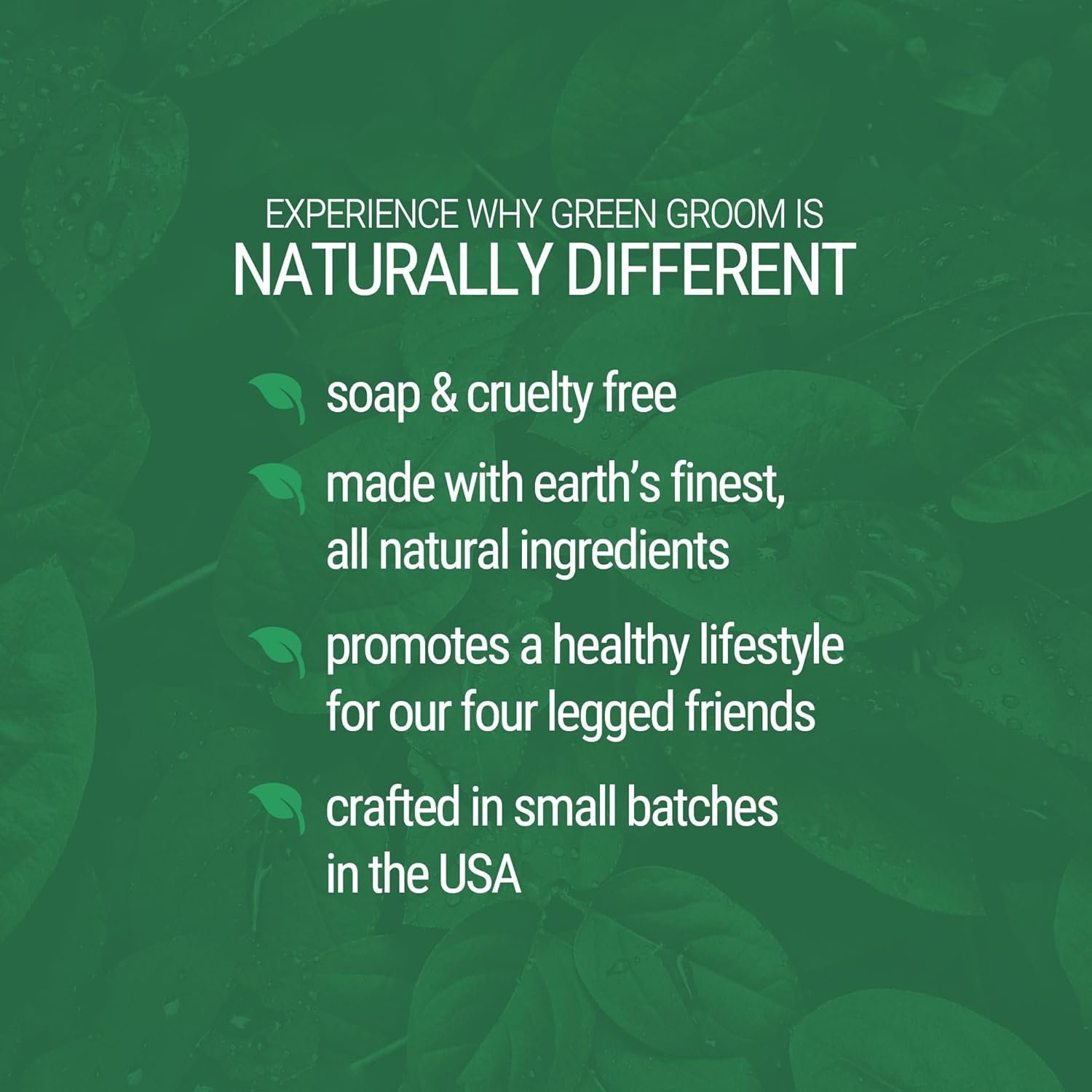Green Groom Odor Eliminator Dog Shampoo, 1 Gallon - Crafted with Odortrol, All Natural Ingredients, Antioxidant Rich, Eliminates Smelly Pet Odors, Powerful Deodorizing Formula, Professional Grade - Image 5