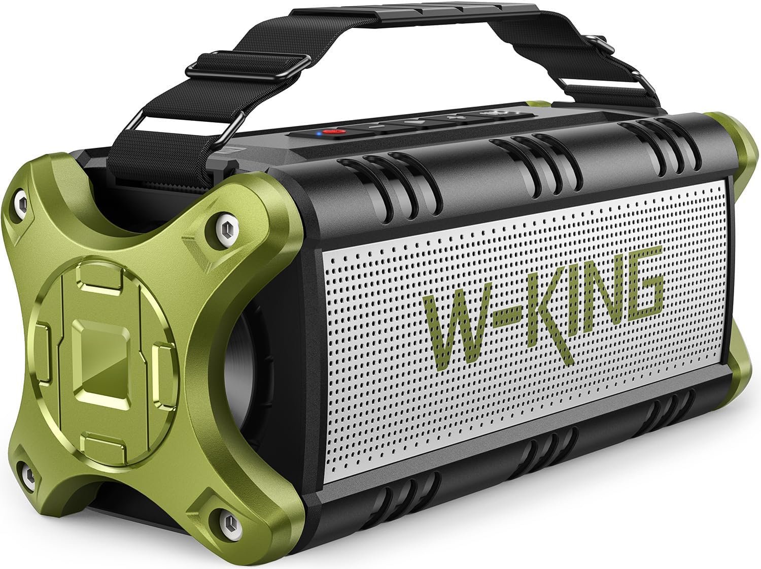 W-KING Bluetooth Speaker, 90W Peak 50W RMS Portable Speakers Bluetooth Wireless Loud, IPX6 Waterproof Outdoor Large Bluetooth Speaker Subwoofer/Bass Boost/DSP/40H Playtime/Stereo Pairing/Power Bank/TF - Image 2