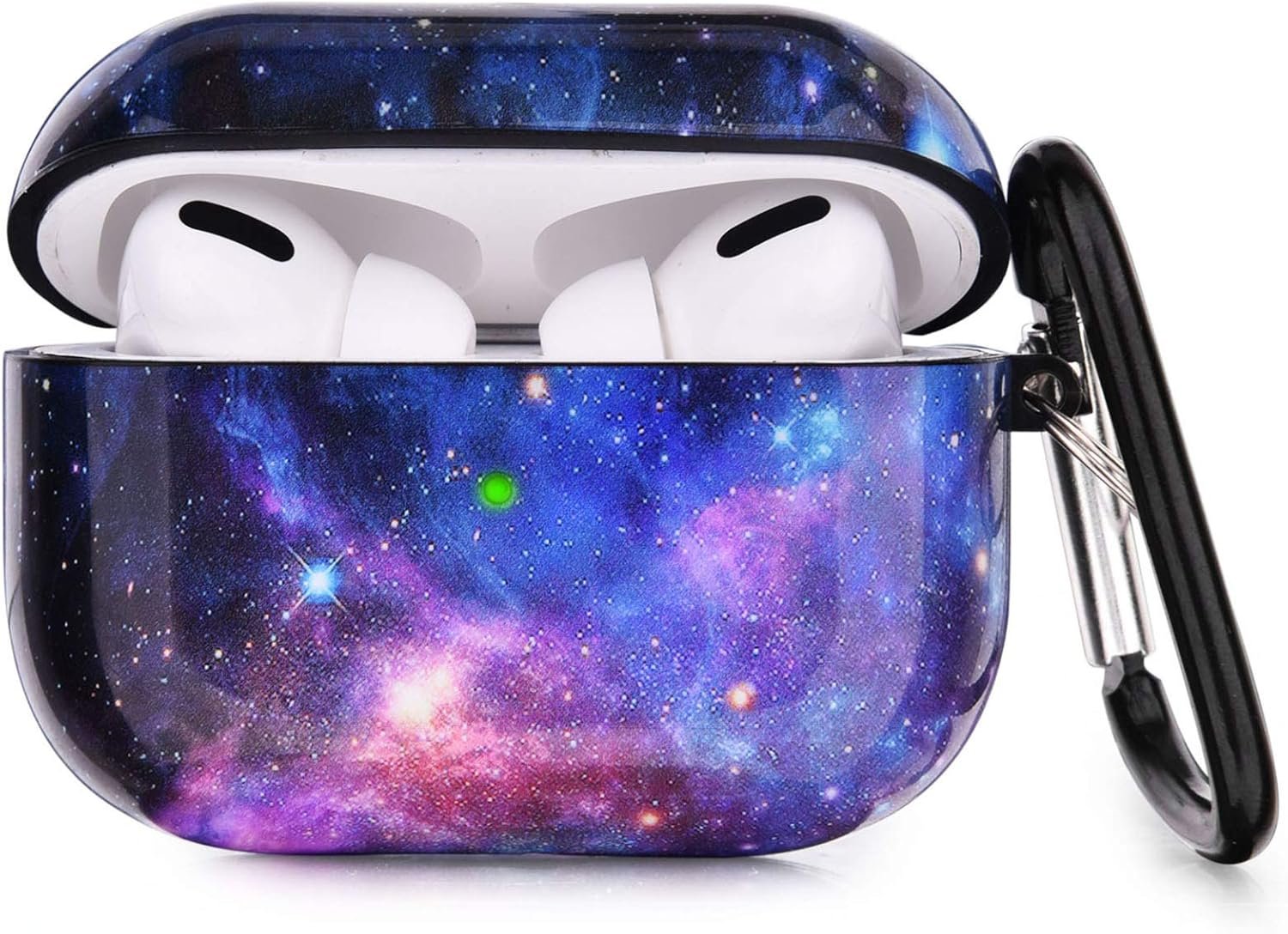 CAGOS for Airpod Pro Case, Cute Airpods Pro 2nd/1st Generation Case Cover Hard TPU Protective iPod Pro Case with Keychain Accessories for Women Men - Image 2