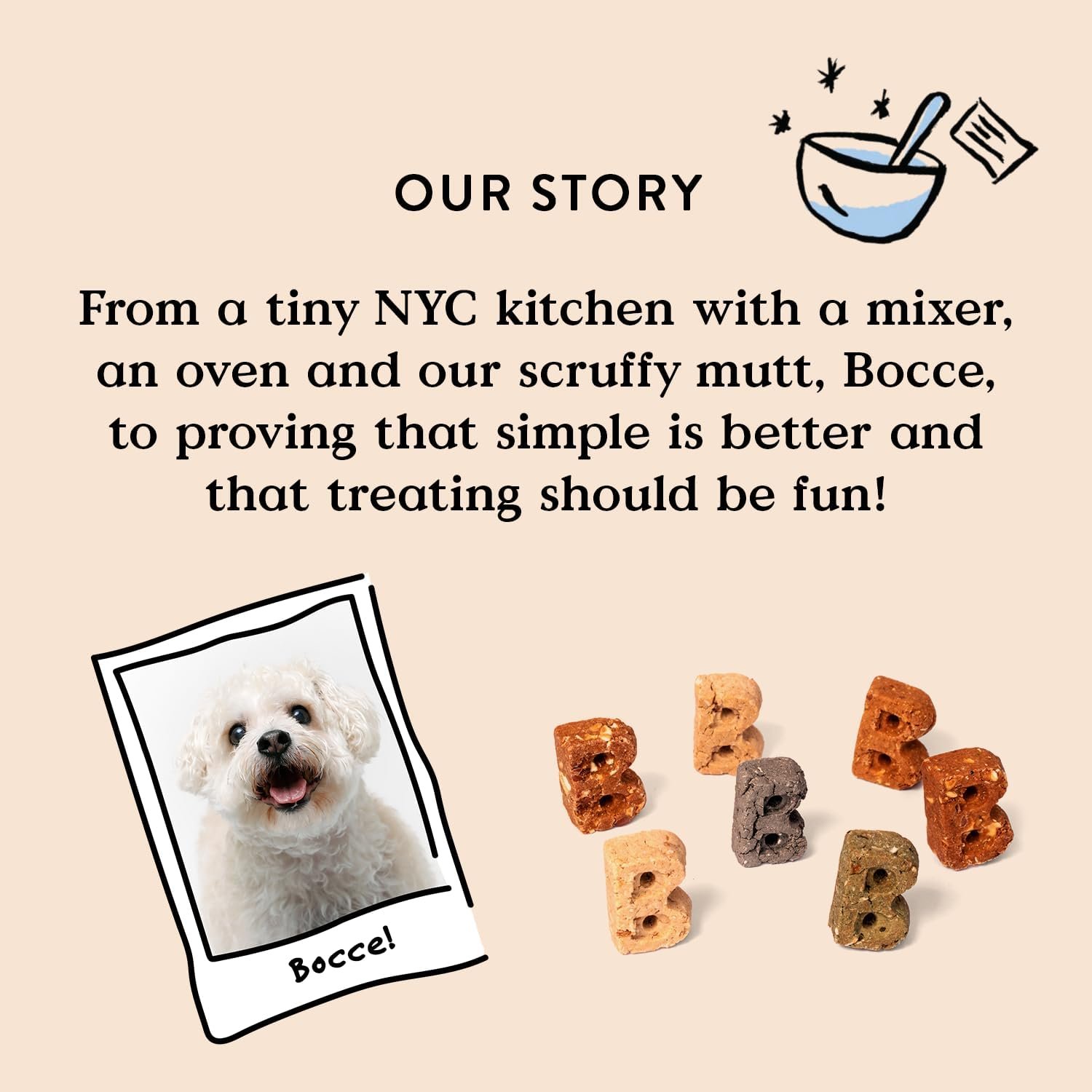 Bocce's Bakery Oven Baked Duck Recipe Treats for Dogs, Wheat-Free Everyday Dog Treats, Made with Real Ingredients, Baked in The USA, All-Natural Soft & Chewy Cookies, Duck, 6 oz - Image 6