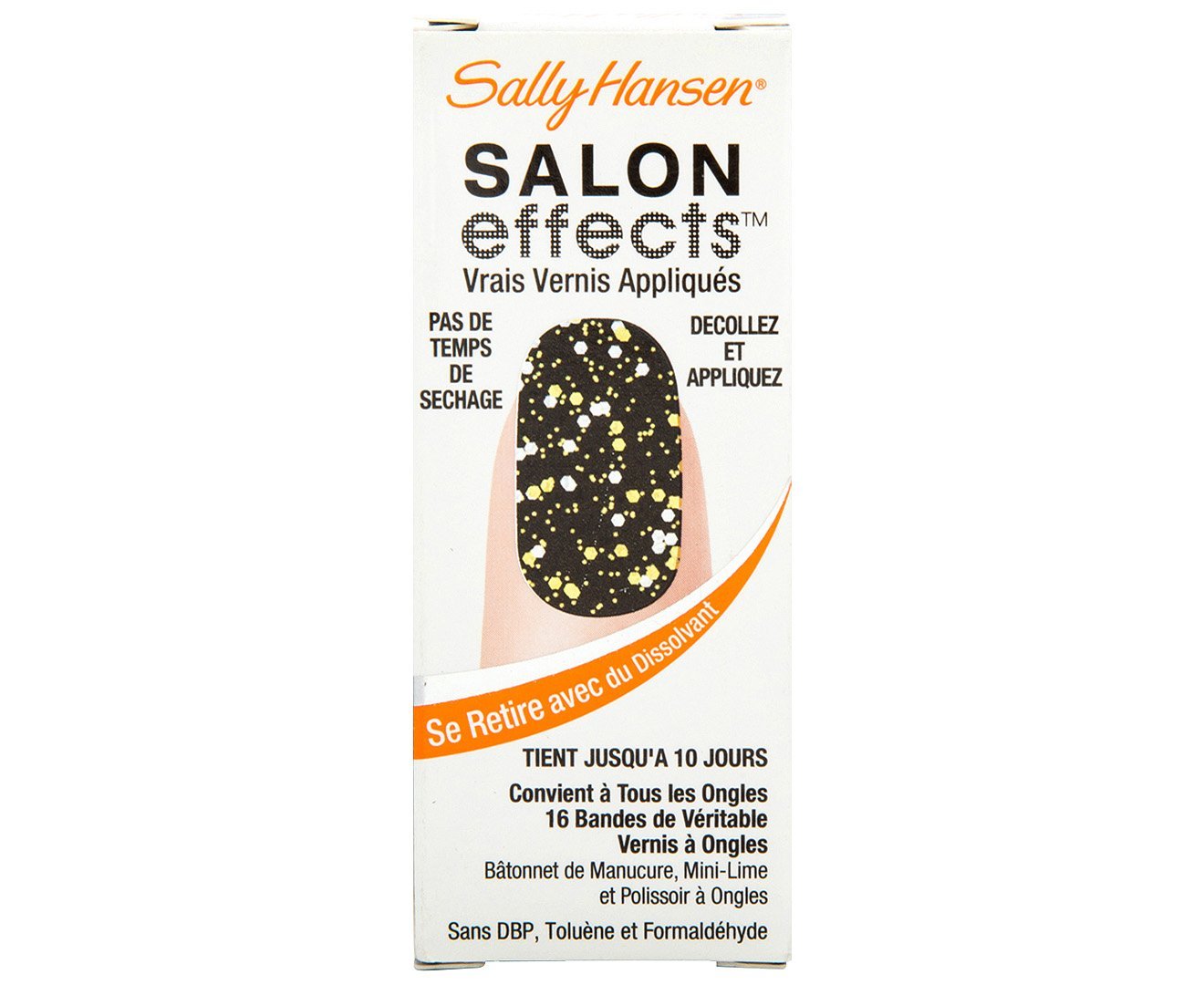 Sally Hansen Salon Effects Real Nail Polish Strips, Lust-Rous, 16 Count - Image 2