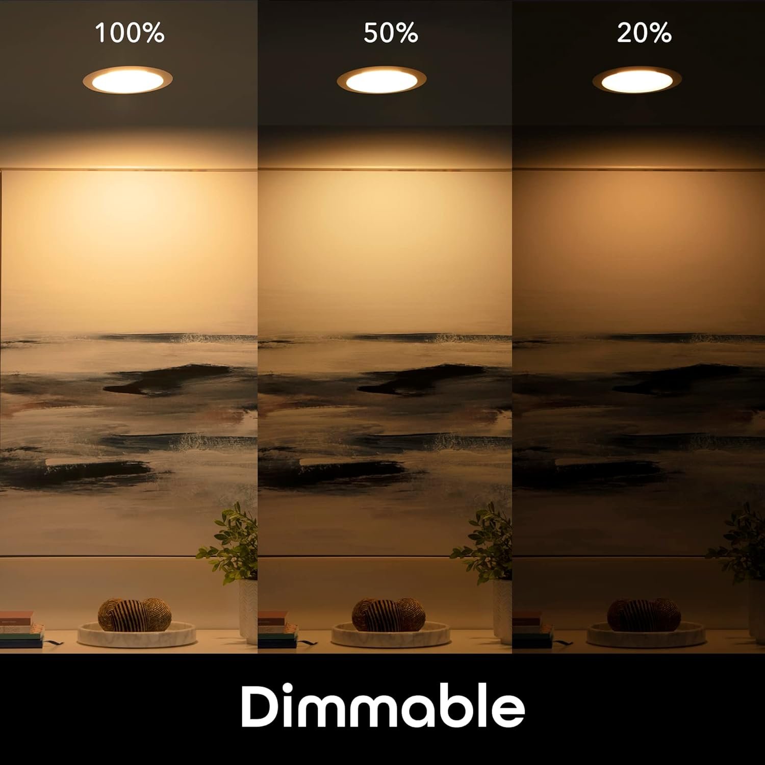 Geeni Prisma Plus BR30 LED Smart Light Bulb, Tunable Hue and Dimmable RGB WiFi Bulb, No Hub Required, Compatible with Alexa and Google Assistant (4 Pack) - Image 5