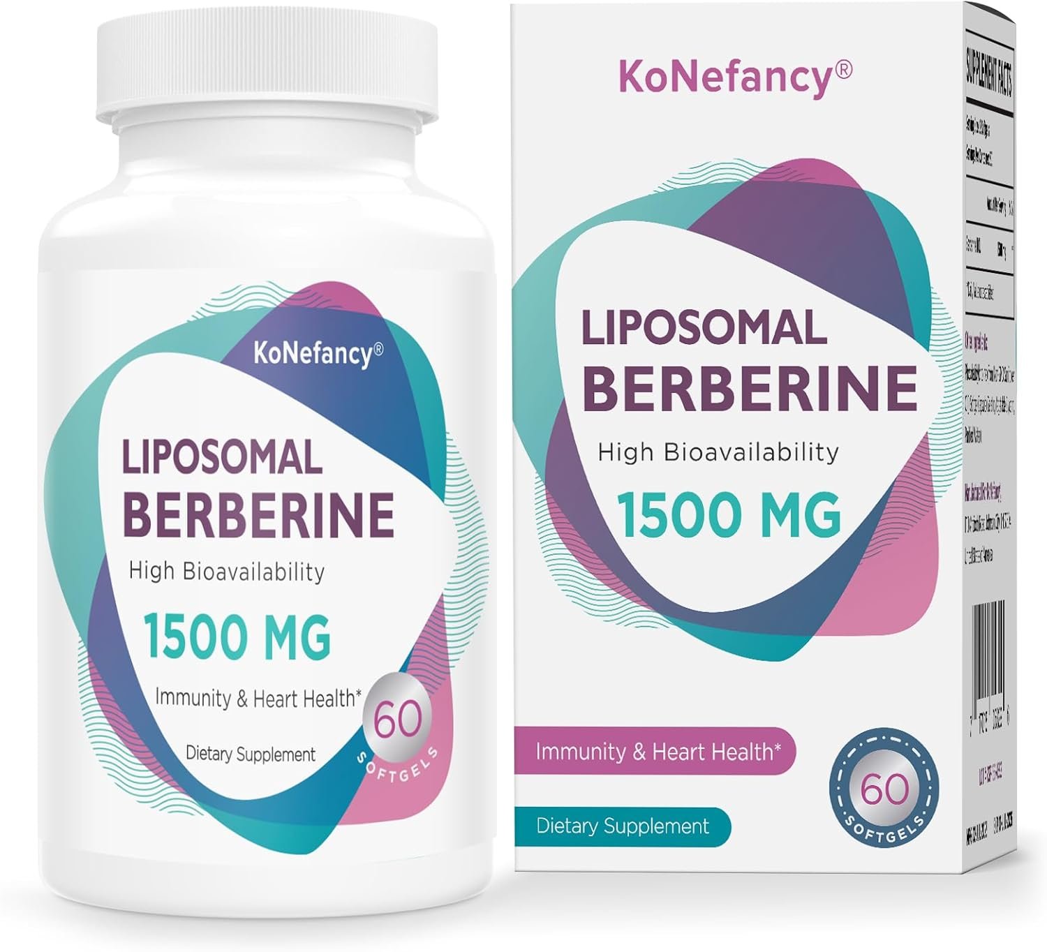 Berberine HCL Supplement 1500mg - High Bioavailability Liposomal Berberine Capsules for Women and Men, AMPK Activator - Image 2