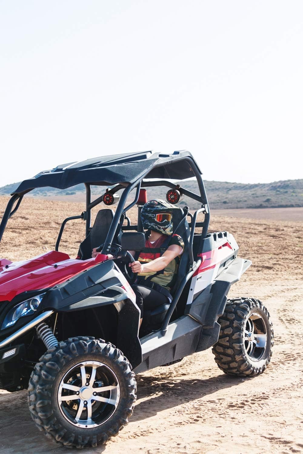 BOSS Audio Systems B40RGB ATV UTV Weatherproof Waketower Speaker System - Amplified, 4 Inch, Full Range, 2 Way, Bluetooth, RGB Led Illumination, IPX5 Rated Weatherproof, Sold in Pairs - Image 8