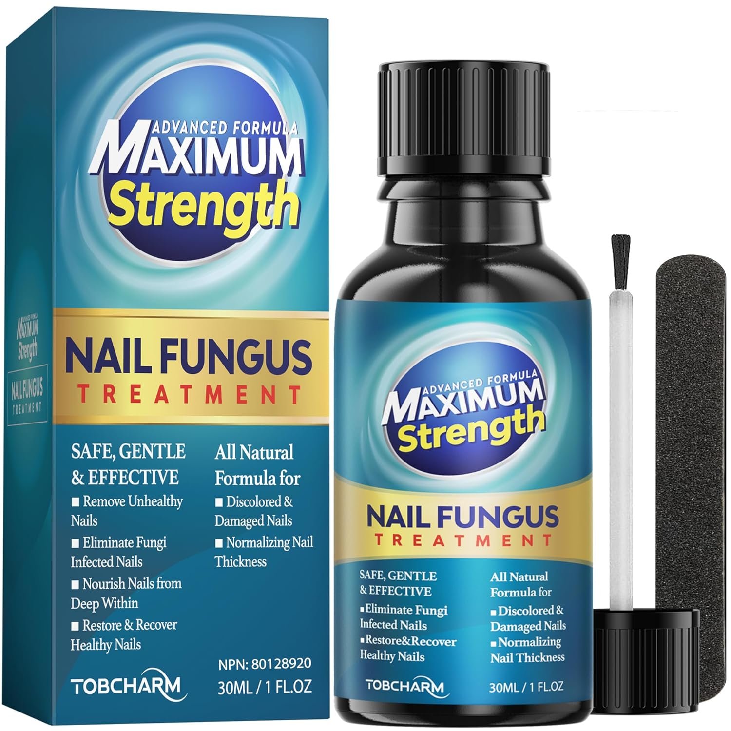 Toenail Fungus Treatment Extra Strength, Nail Fungus Treatment, Nail Fungus Treatment for Toenail & Fingernails, Fungal Nail Treatment for Toenails, Antifungal Nail Treatment for Broken Nail(1oz) - Image 2