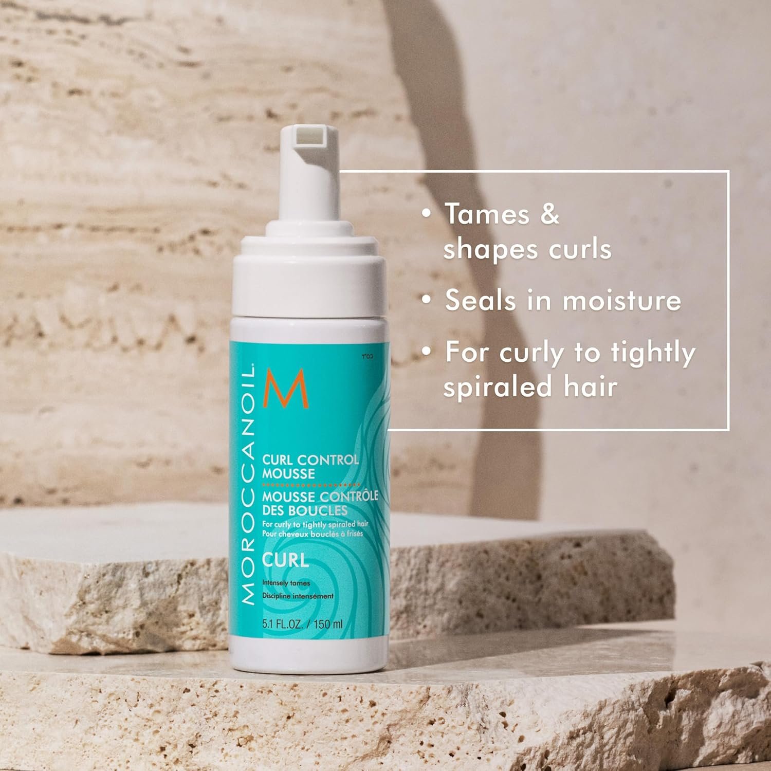 Moroccanoil Curl Control Mousse, 5.1 Fl Oz - Image 3