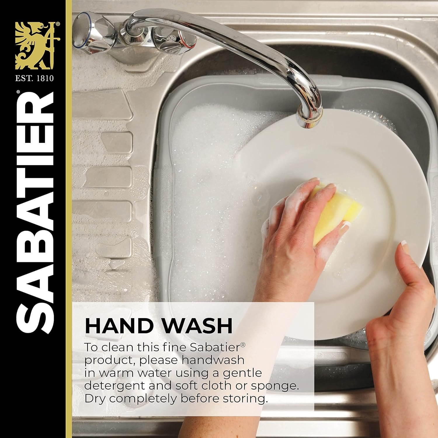 Sabatier 15-Piece Forged Triple Rivet Knife Block Set with Built-in Sharpener, High-Carbon Stainless Steel Kitchen Knives, Razor-Sharp Knife set with Acacia Block and Edgekeeper Technology, White - Image 7