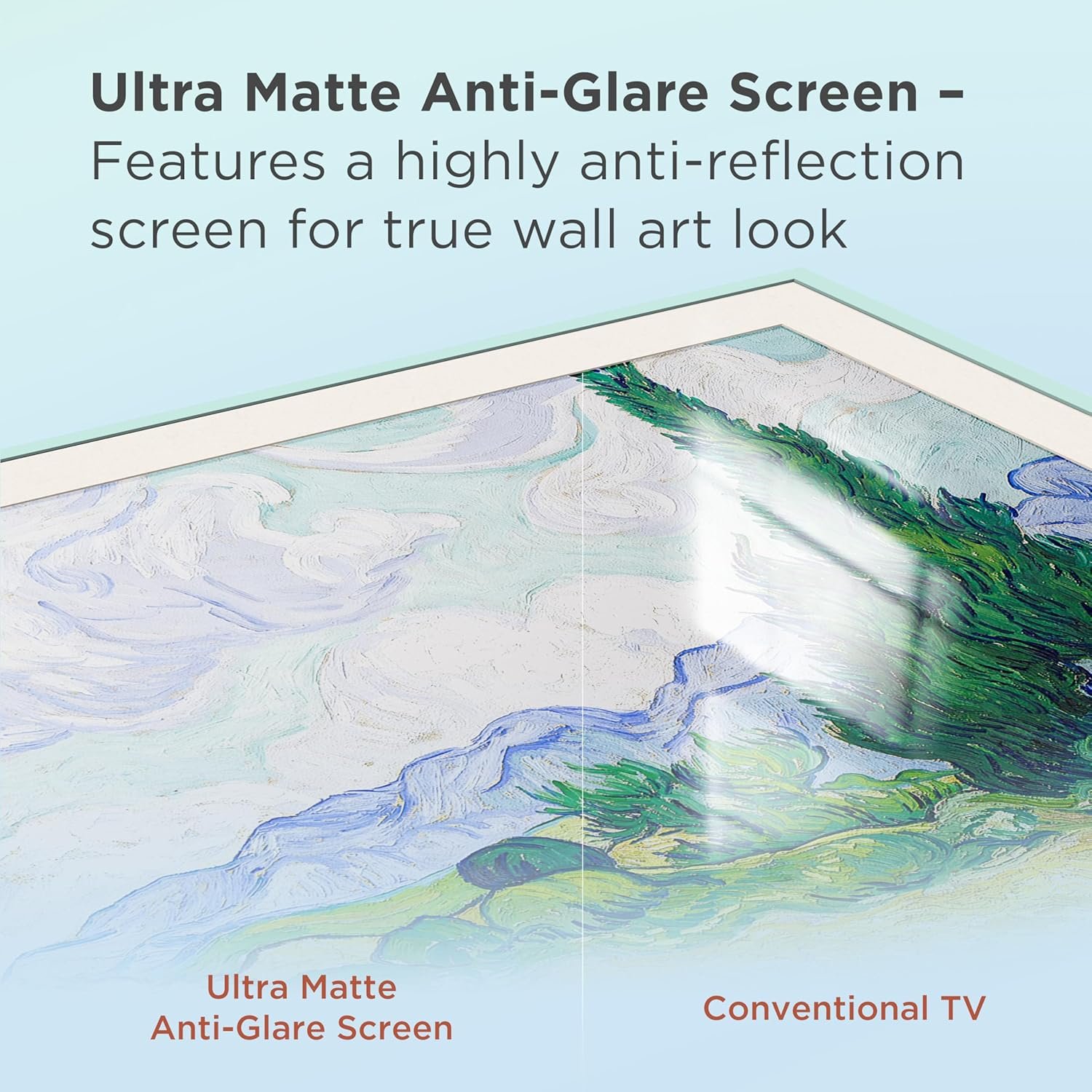 TCL 55-Inch Class QLED 4K Smart NXTFRAME TV with Google TV (55A300W, 2024 Model) Dolby Vision HDR & Dolby Atmos, Built-in Google Assistant with Voice Remote, Works with Alexa, Streaming Television - Image 9