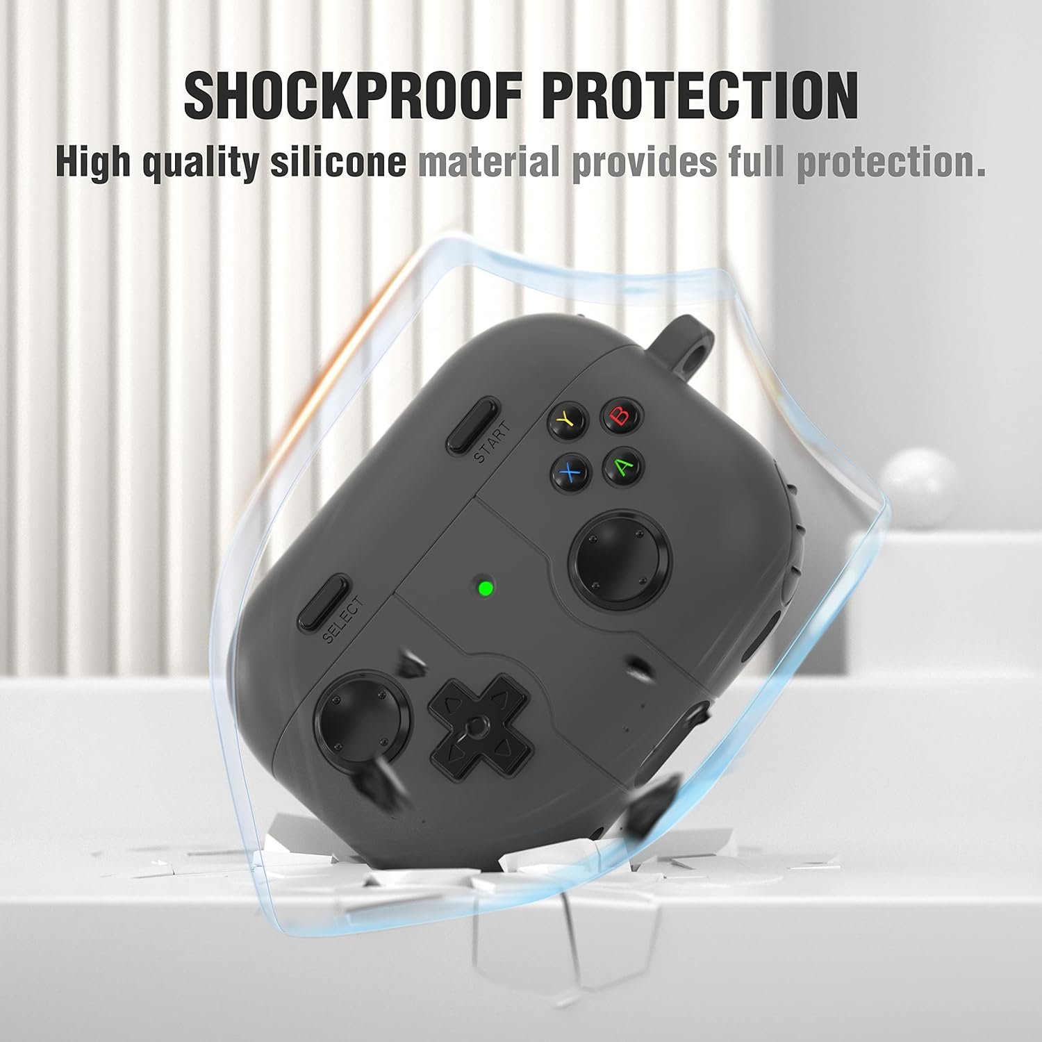 Valkit Compatible Airpods Pro 2nd/1st Generation Case with Cleaner Kit, Game Player Design Airpod Pro 2 Case 2022/2023 Soft Silicone iPods pro 2 Protective Case for Airpods Pro Gen 2/1 Charging Case - Image 4