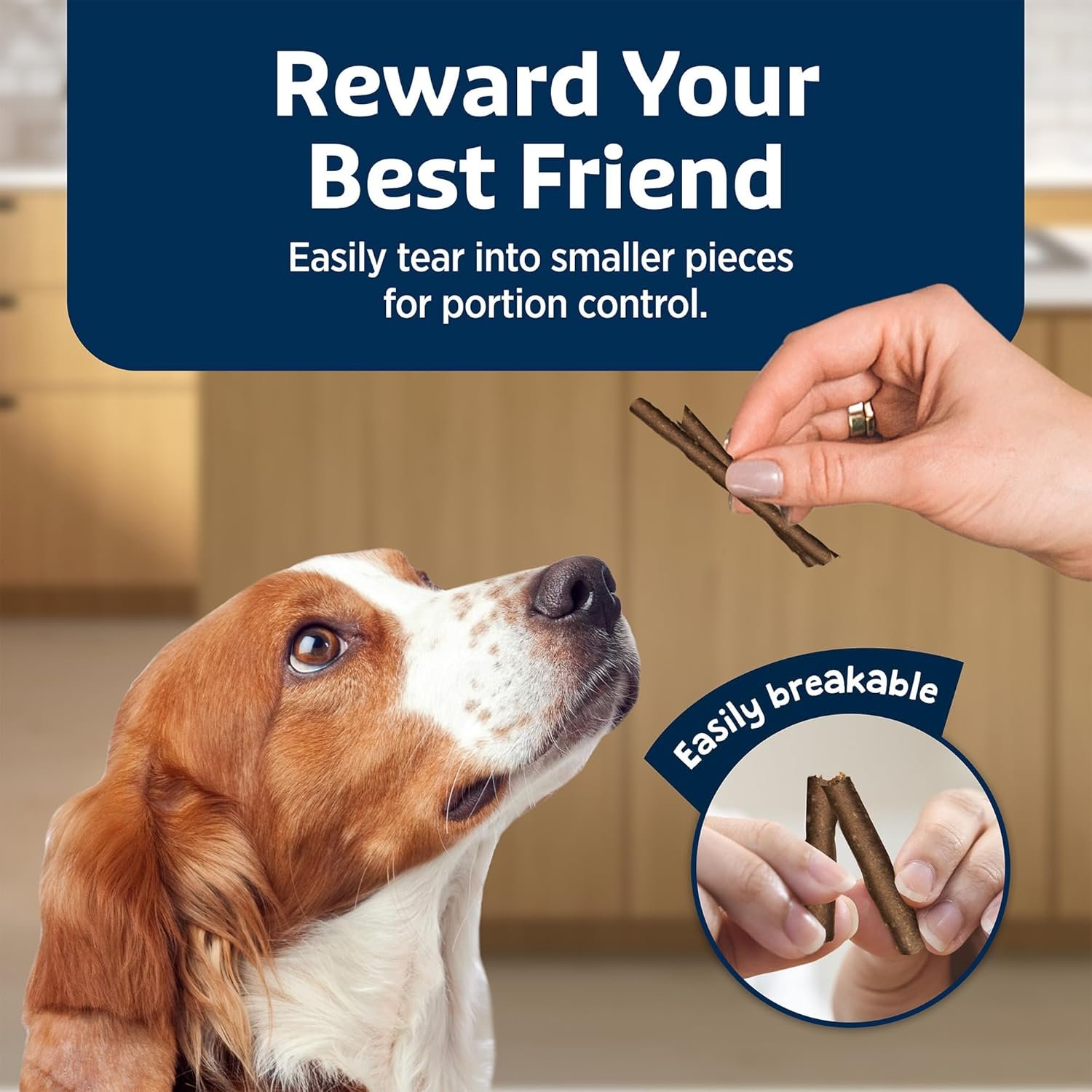 Blue Buffalo Stix Pepperoni-style Dog Treats Made with Natural Ingredients, Chicken Recipe, 24-oz. Bag - Image 5