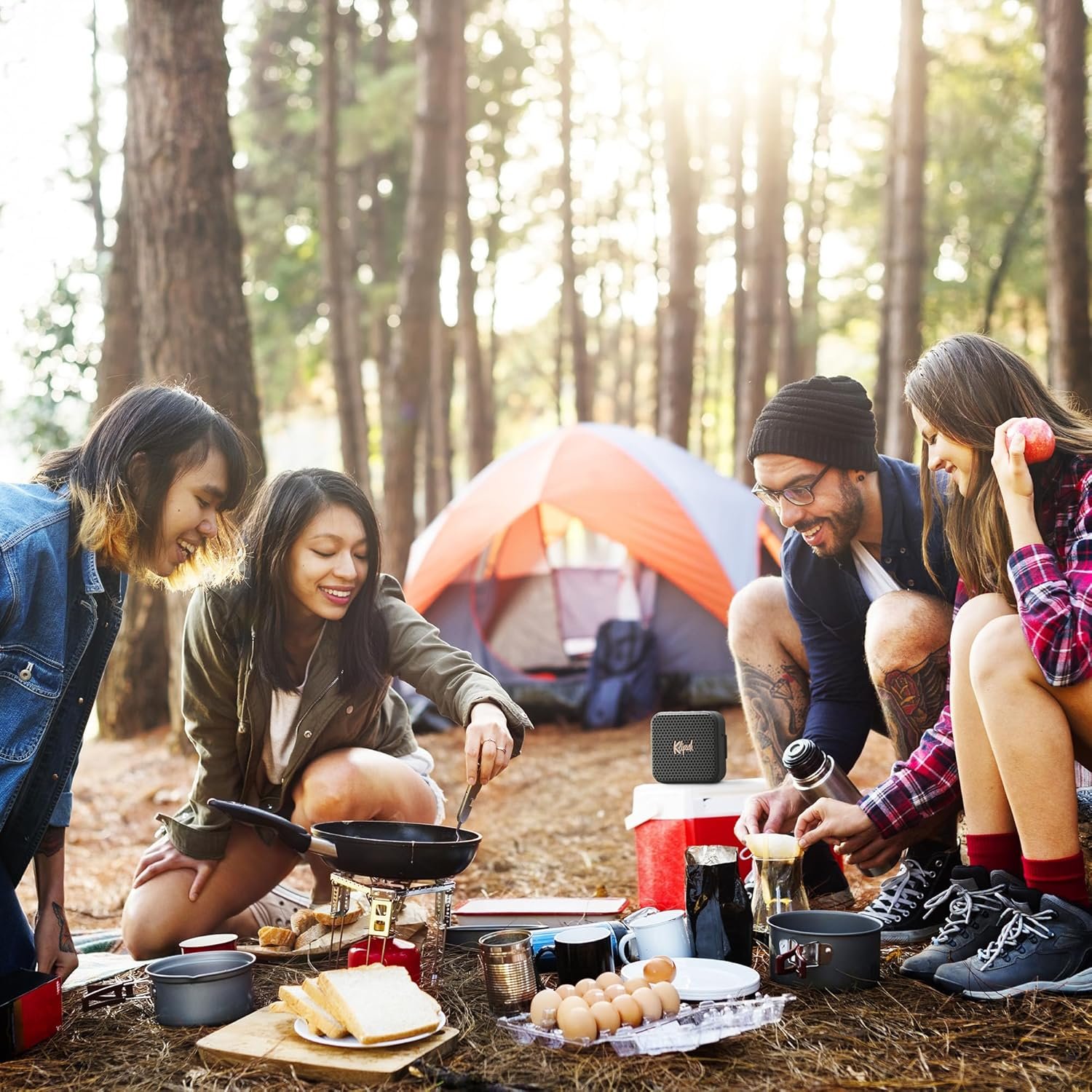 Klipsch The Austin Portable Bluetooth Speaker with a 1.5" Full Range Driver, IP67 dust and Waterproof Rating, 12 Hours of Playtime for a Premium Live Concert Experience - Image 8