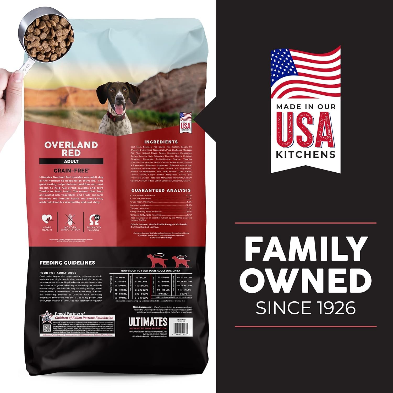 Earthborn Holistic Ultimates Overland Red with Beef Grain-Free Dry Dog Food - Image 3