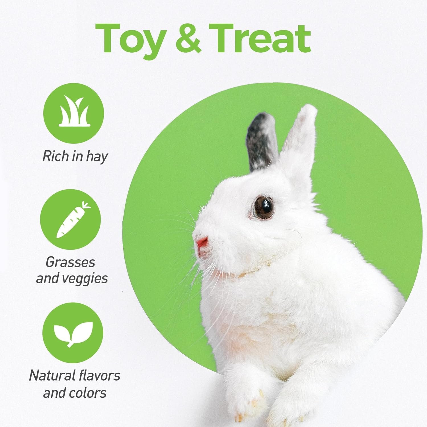 Nibble Leaves 6PCs Small Animal Chew Toys for Teeth, Edible Long Lasting Teeth Grinding Gerbil Chinchilla Degu Hamster Guinea Pig Toys, Dental Chew Treat Boredom Breaker & Habitat Enrichment - Image 6