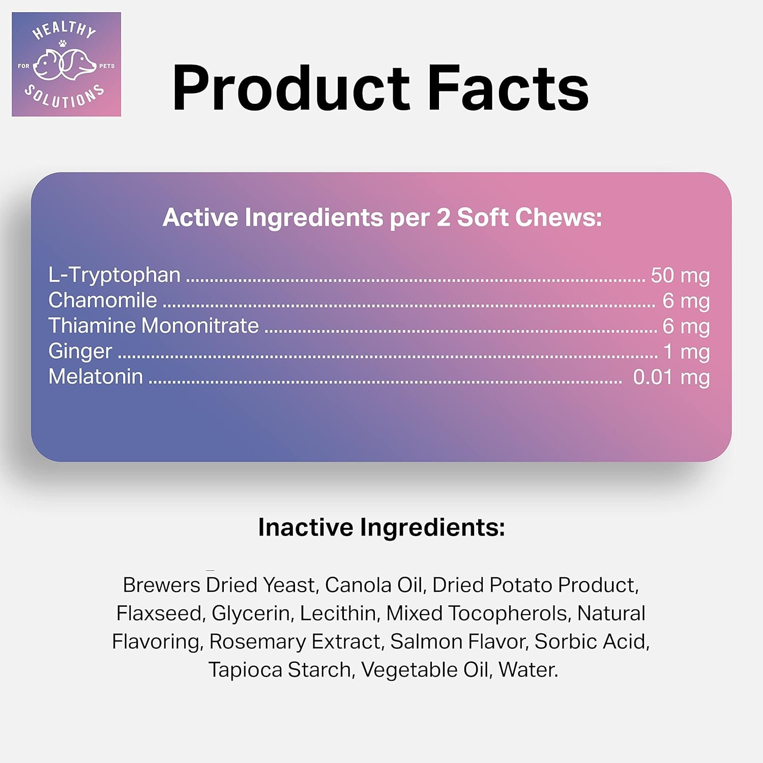 Calming Chews for Cats - Cat Calming Treats for Anxiety, Stress Relief Aid, Storms, Grooming, Fireworks, Separation, Travel, & Motion Sickness - Made in USA (60 Soft Chews- Cat) - Image 6