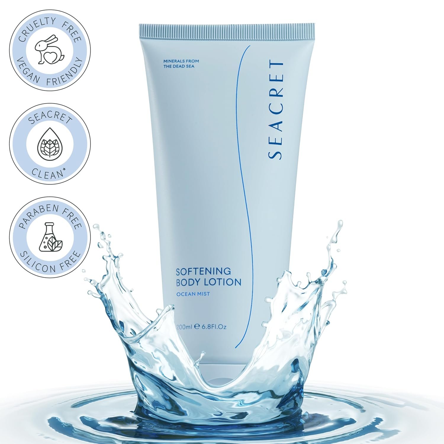 SEACRET Body Lotion - Moisturizer for Dry Skin, Enriched with Minerals from the Dead Sea, Scented, 6.8 FL.OZ - Image 7