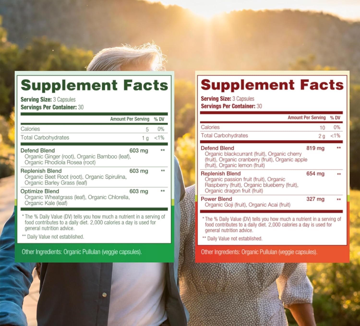 100% Organic Fruits and Veggies Supplement (USDA Organic - Made in USA) 180 Potent Fruits and Vegetable Capsules for Energy Boost & Daily Fruit and Vegetable Vitamins - Vegan, Non-GMO, Gluten-Free - Image 6